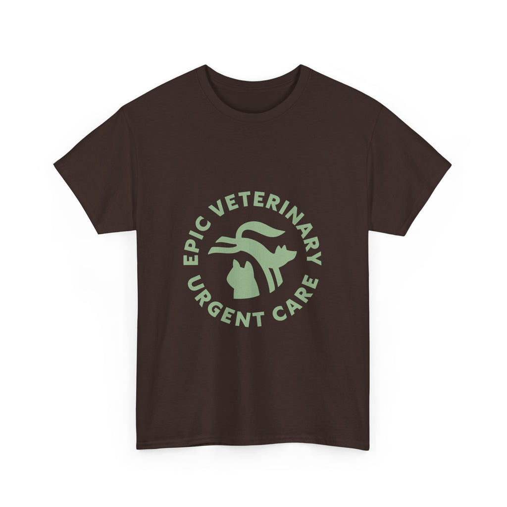 Graphic Tee — Hold on, I see a cat — Green — EPIC Veterinary Urgent Care