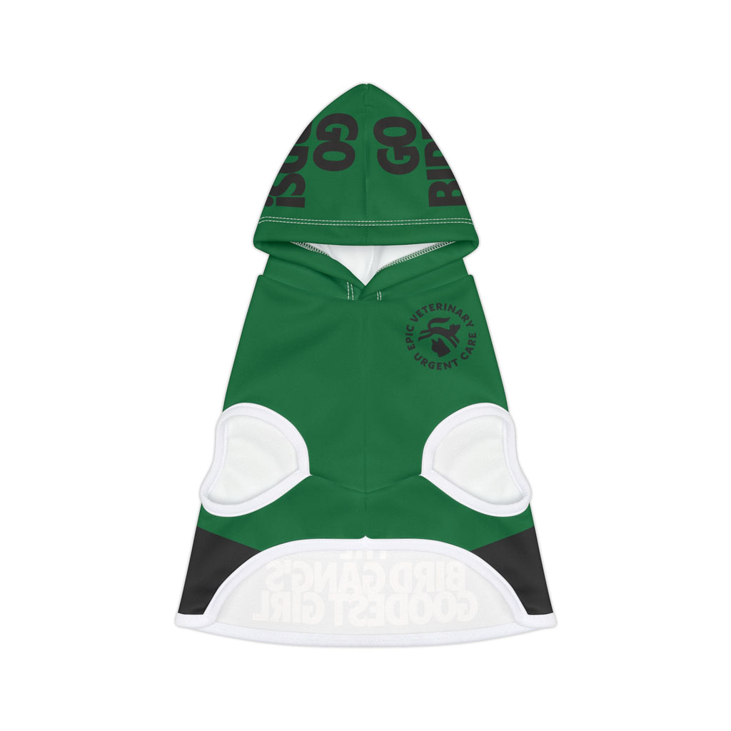 The Birg Gang's Goodest Girl Dog Hoodie 🦅🐾 -  E Fun Pet Apparel, Stylish Dog Hoodie, Cozy Pet Fashion, Perfect Dog Gift, Dog Owner Merchandise