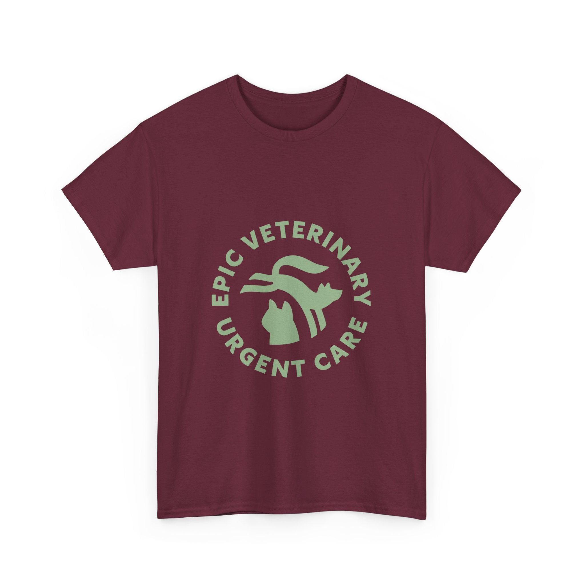Graphic Tee — Hold on, I see a cat — Green — EPIC Veterinary Urgent Care
