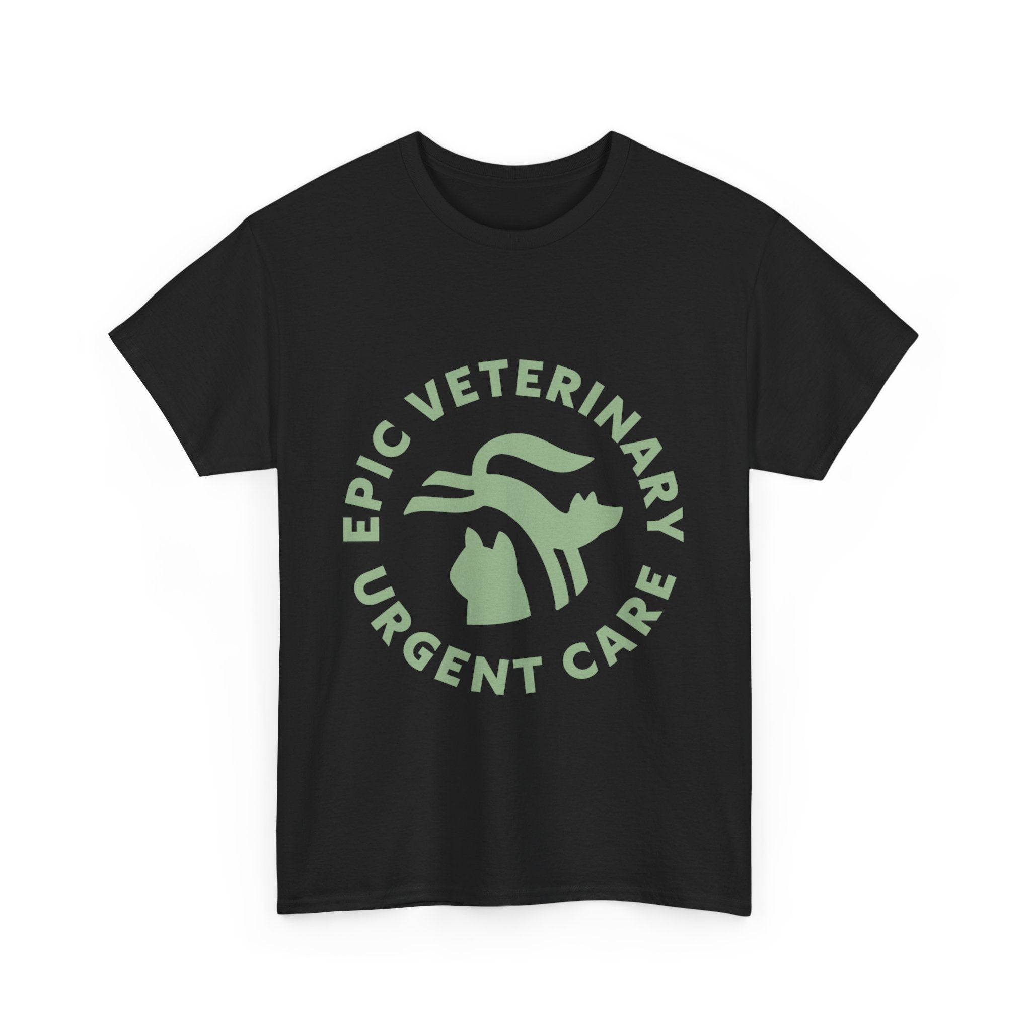 Epic Veterinary Care Unisex Heavy Cotton Tee, Animal Lover Shirt, Pet Care Apparel, Gift for Veterinary Staff, Animal Clinic T-Shirt