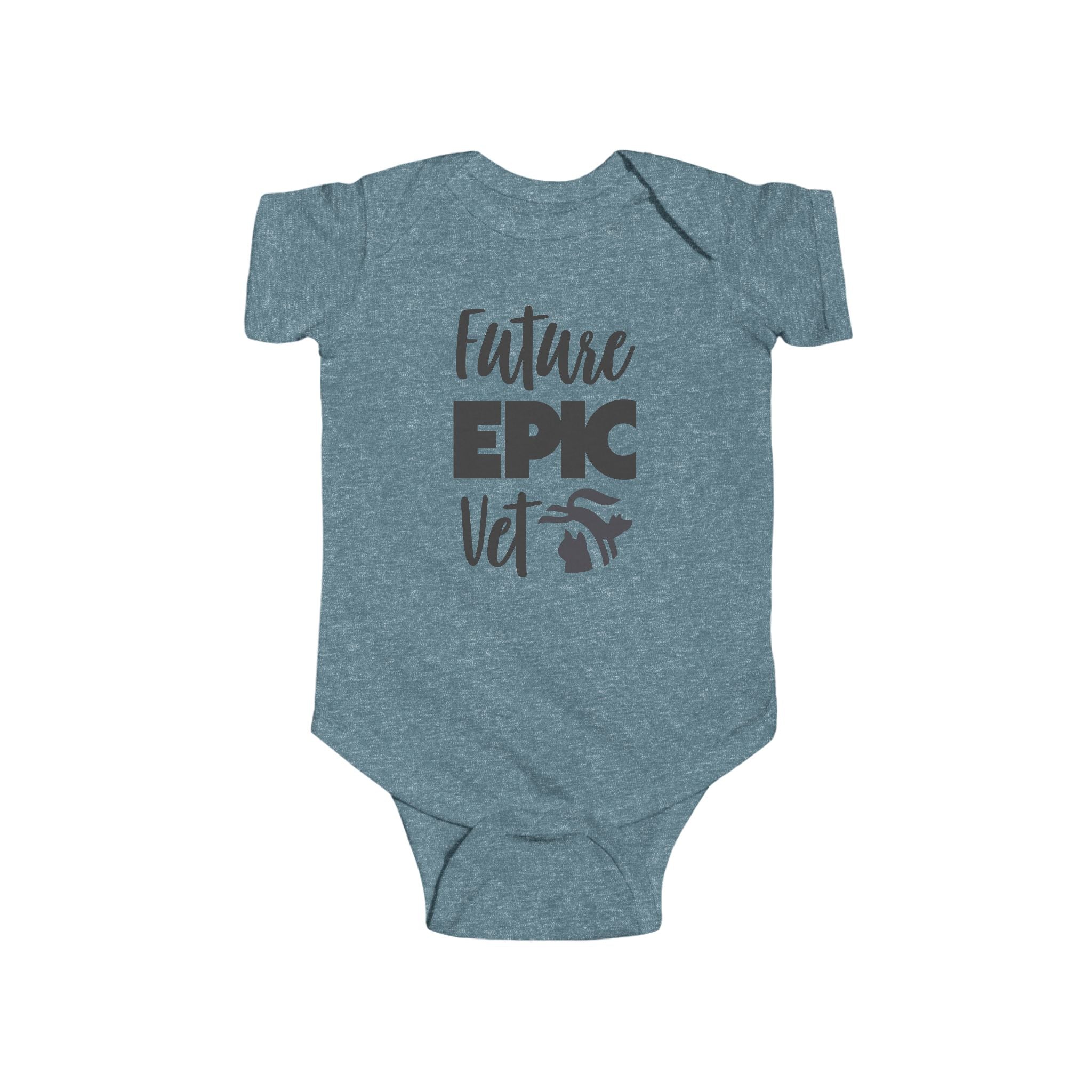 Future Epic Vet Infant Bodysuit, Baby Shower Gift, Cute Animal Lover Outfit, Newborn Clothes, Veterinary Baby Apparel