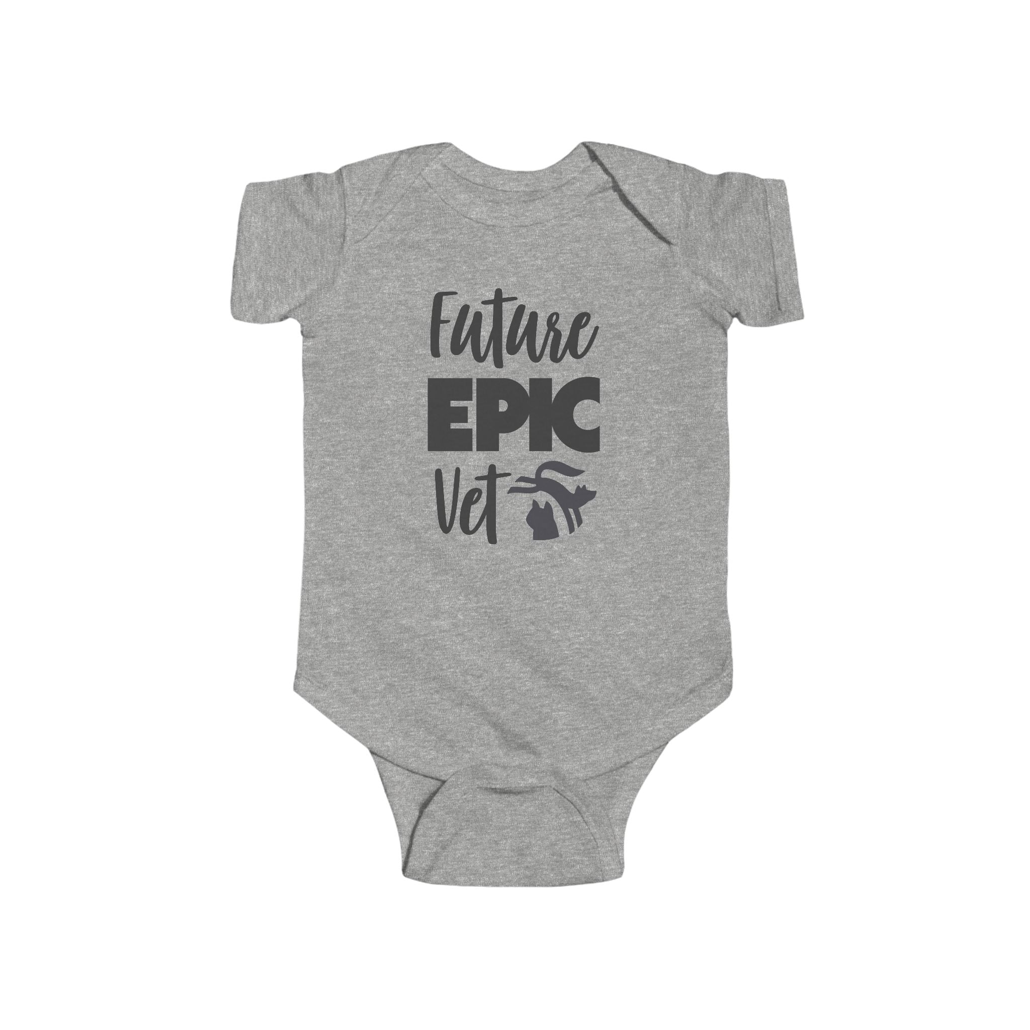 Future Epic Vet Infant Bodysuit, Baby Shower Gift, Cute Animal Lover Outfit, Newborn Clothes, Veterinary Baby Apparel