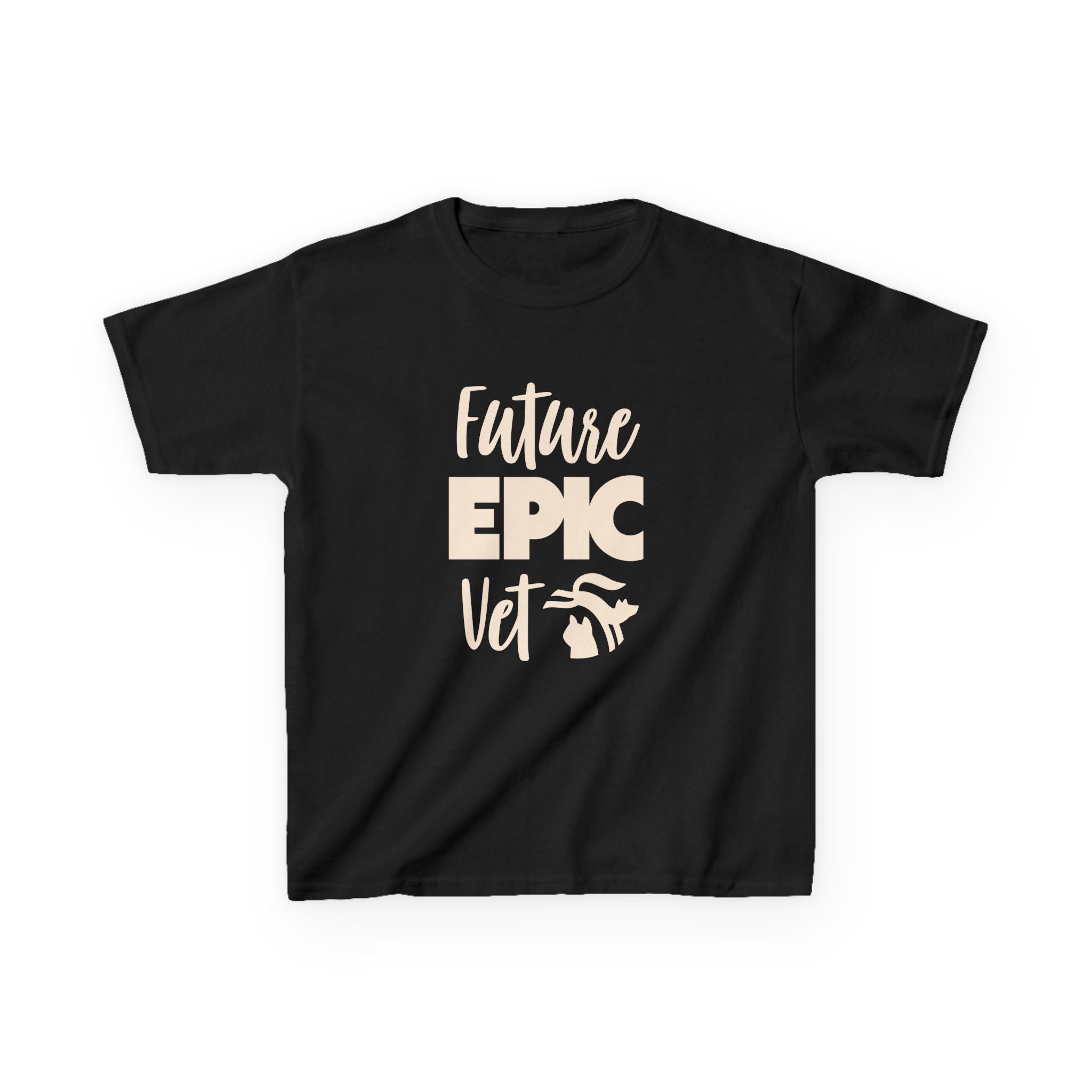 Kids Future Epic Vet Tee, Funny Veterinary Shirt, Gift for Young Animal Lovers, Animal Rescue Tee, Kids Veterinary Humor
