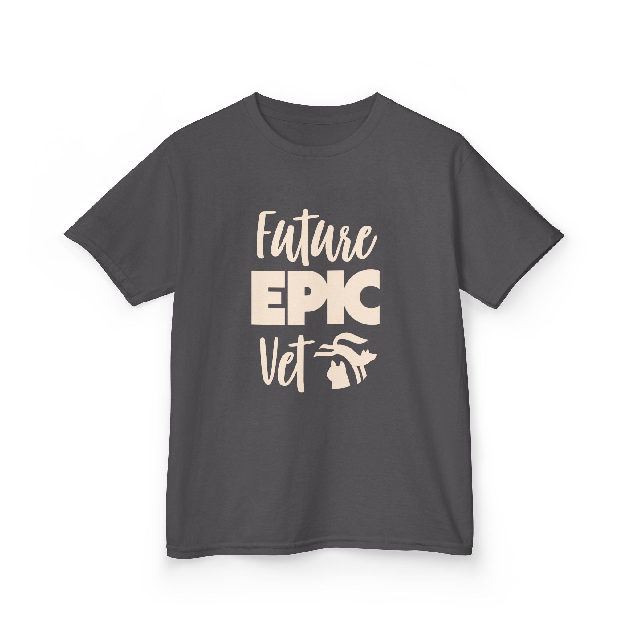 Kids Future Epic Vet Tee, Funny Veterinary Shirt, Gift for Young Animal Lovers, Animal Rescue Tee, Kids Veterinary Humor