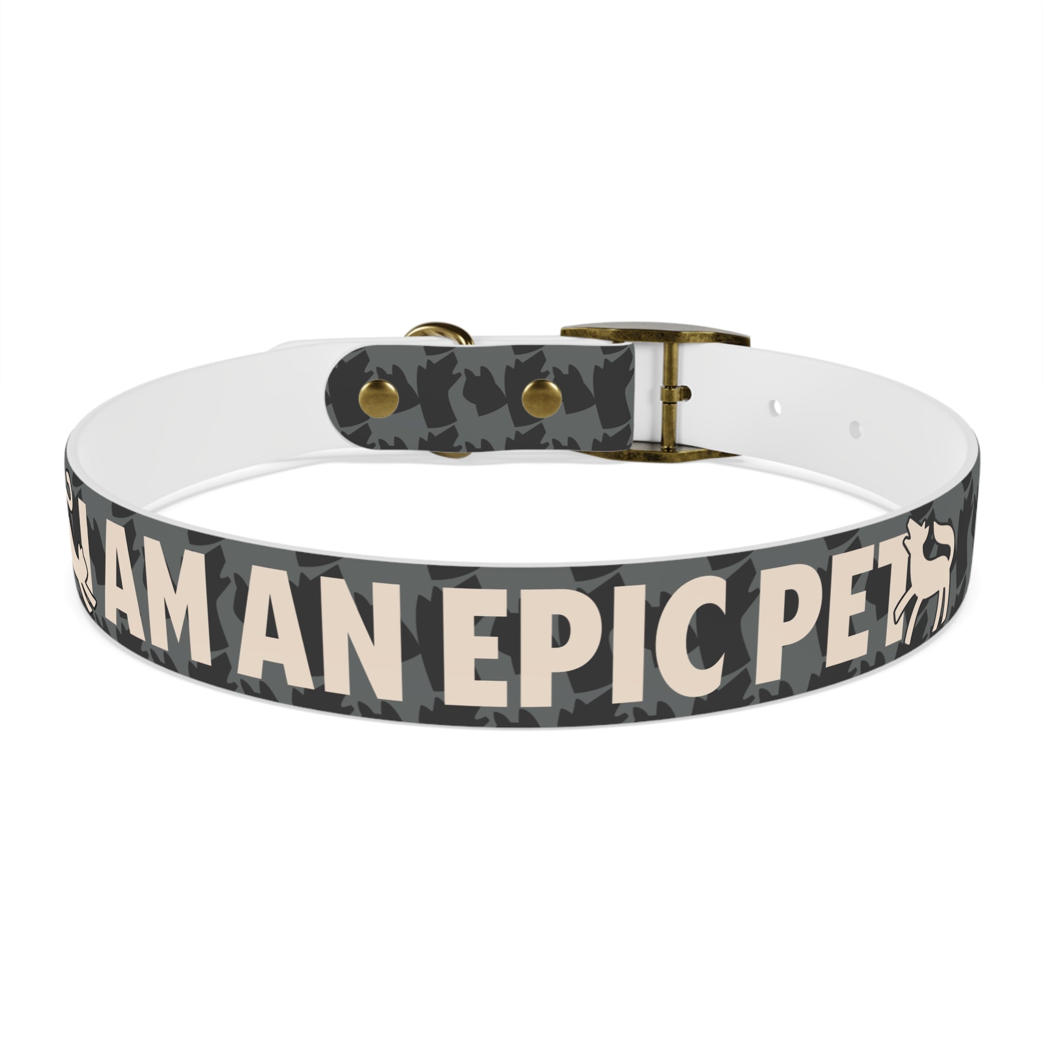 I am an EPIC pet Dog Collar, Custom Pet Accessory, Durable Canine Fashion, Unique Dog Gear, Dog Lover Gift, Everyday Wear for Pets