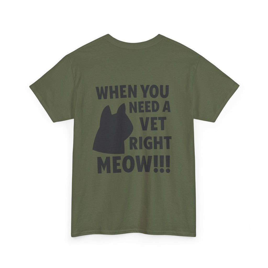 Epic Veterinary Care Unisex Heavy Cotton Tee - Funny Cat Lover Shirt, Pet Owner Gift, Animal Clinic Apparel, Vet Humor Clothing, [...]