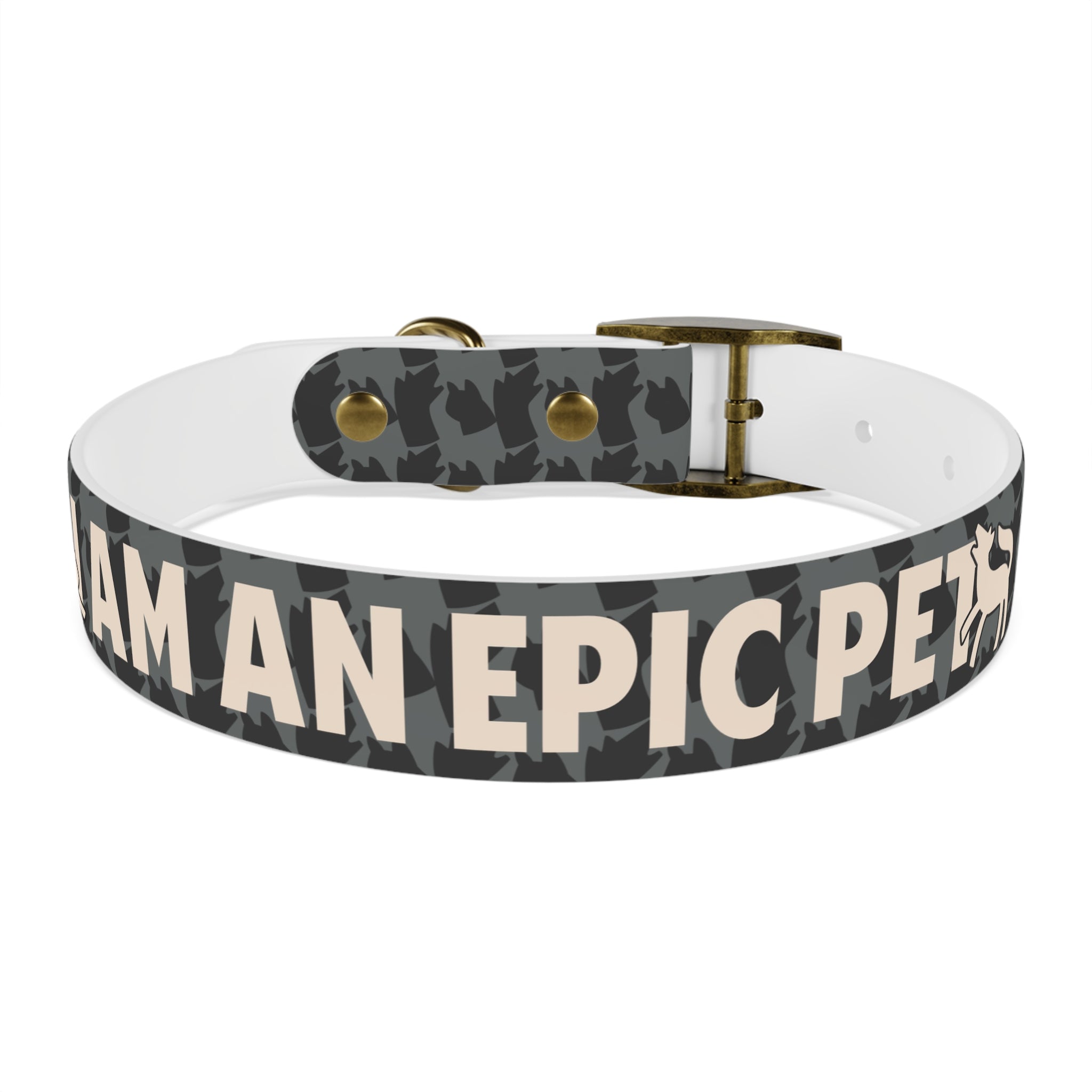 I am an EPIC pet Dog Collar, Custom Pet Accessory, Durable Canine Fashion, Unique Dog Gear, Dog Lover Gift, Everyday Wear for Pets