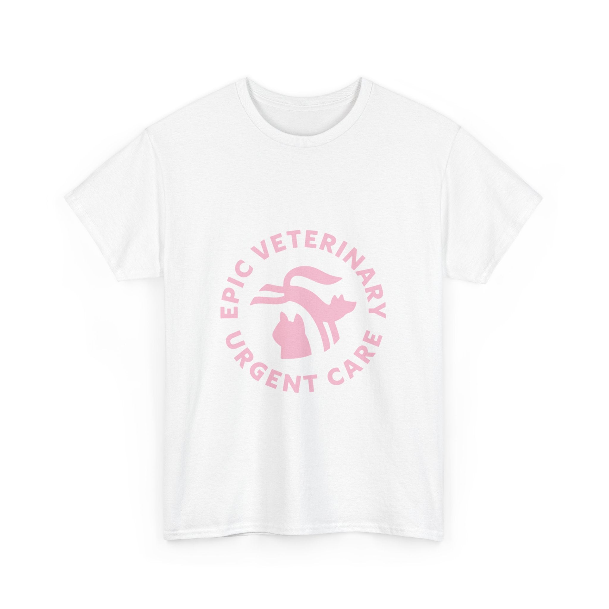 Graphic Tee — I cant, I have plans with my dog.  — Pink — EPIC Veterinary Urgent Care