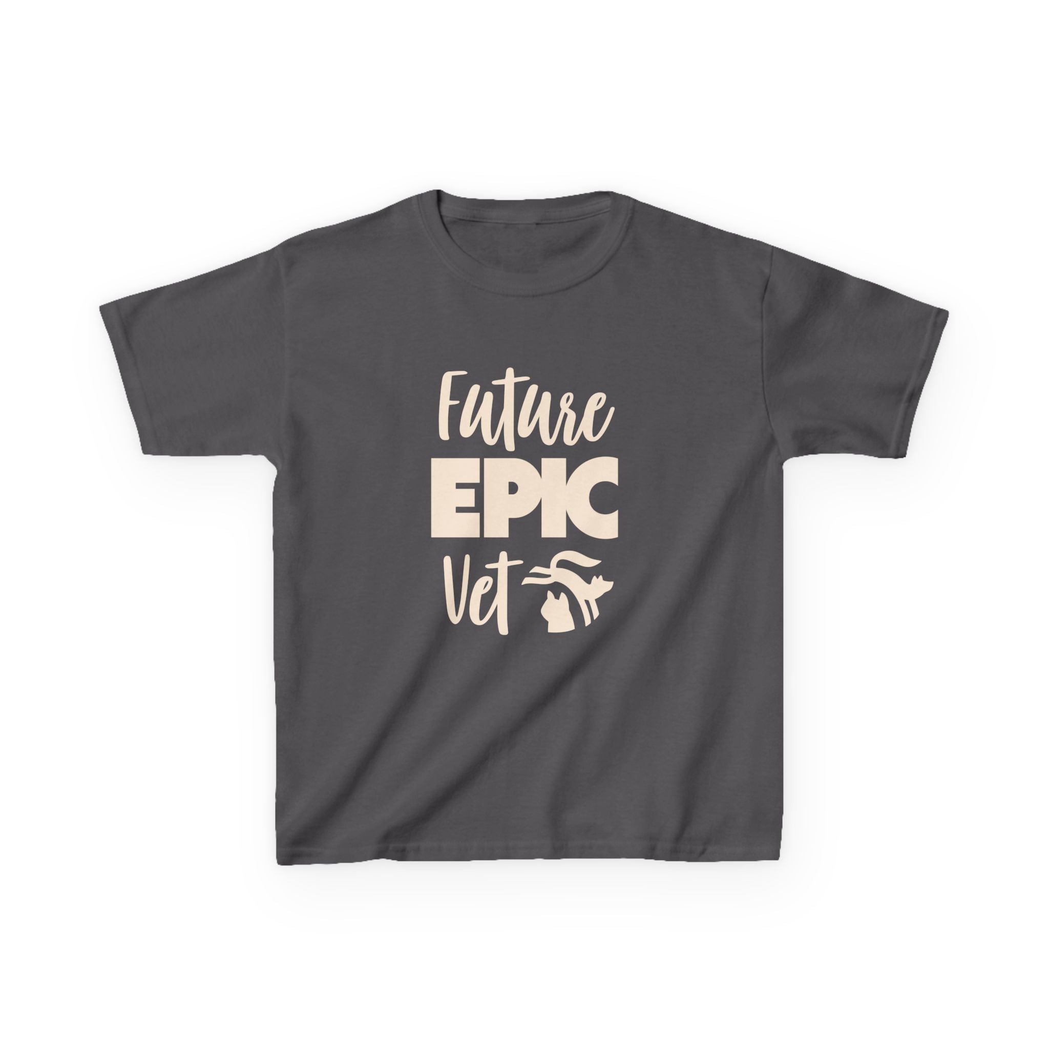 Kids Future Epic Vet Tee, Funny Veterinary Shirt, Gift for Young Animal Lovers, Animal Rescue Tee, Kids Veterinary Humor