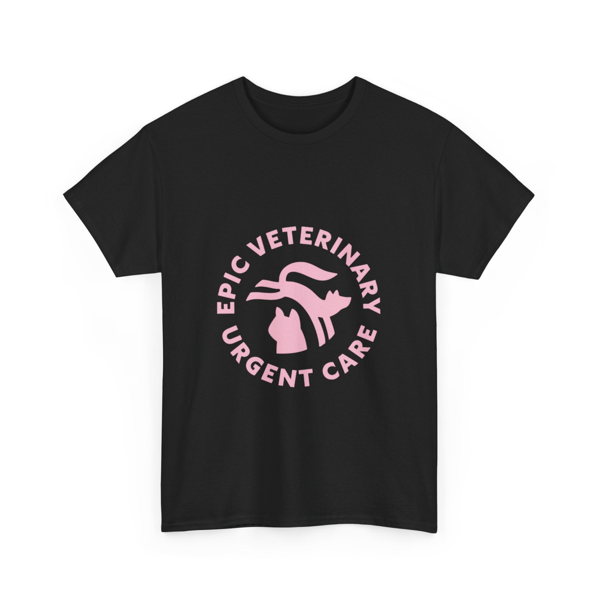 Graphic Tee — I cant, I have plans with my dog.  — Pink — EPIC Veterinary Urgent Care