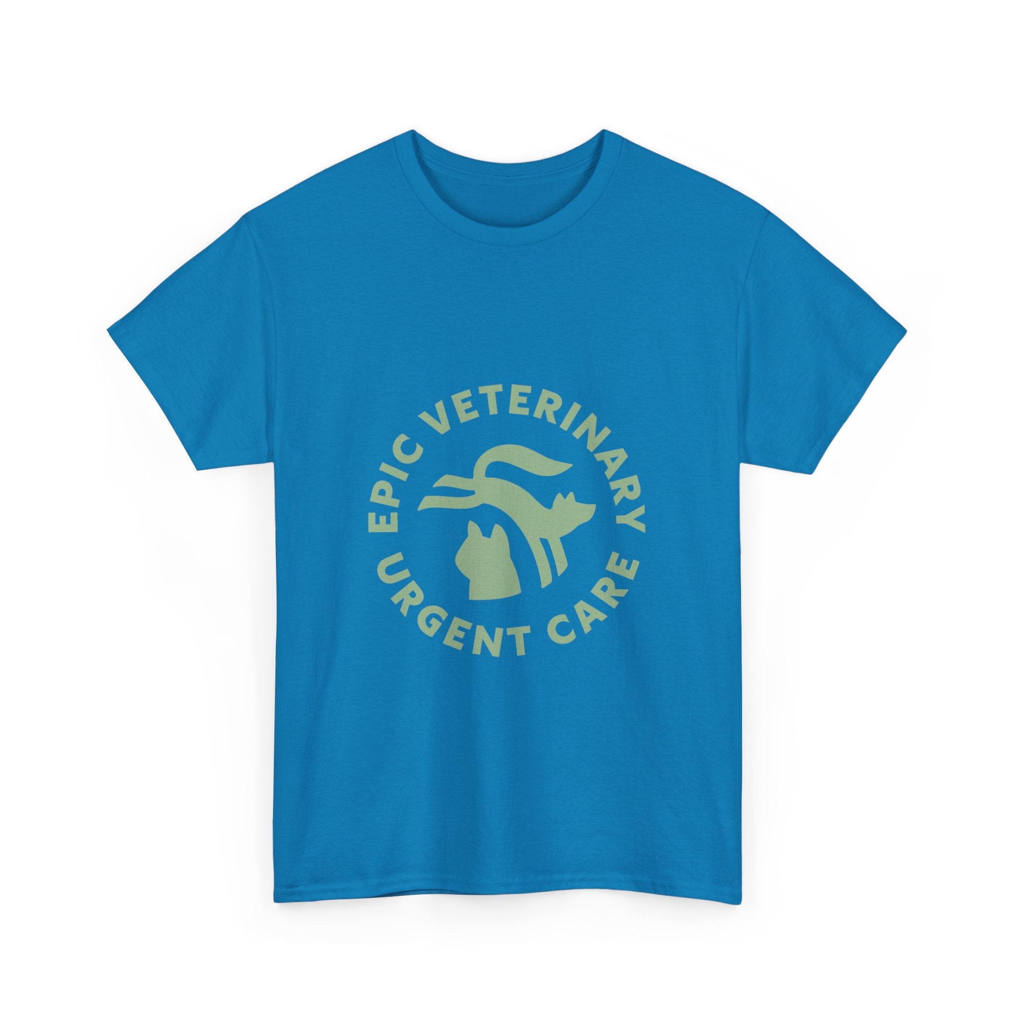 Graphic Tee — Hold on, I see a cat — Green — EPIC Veterinary Urgent Care