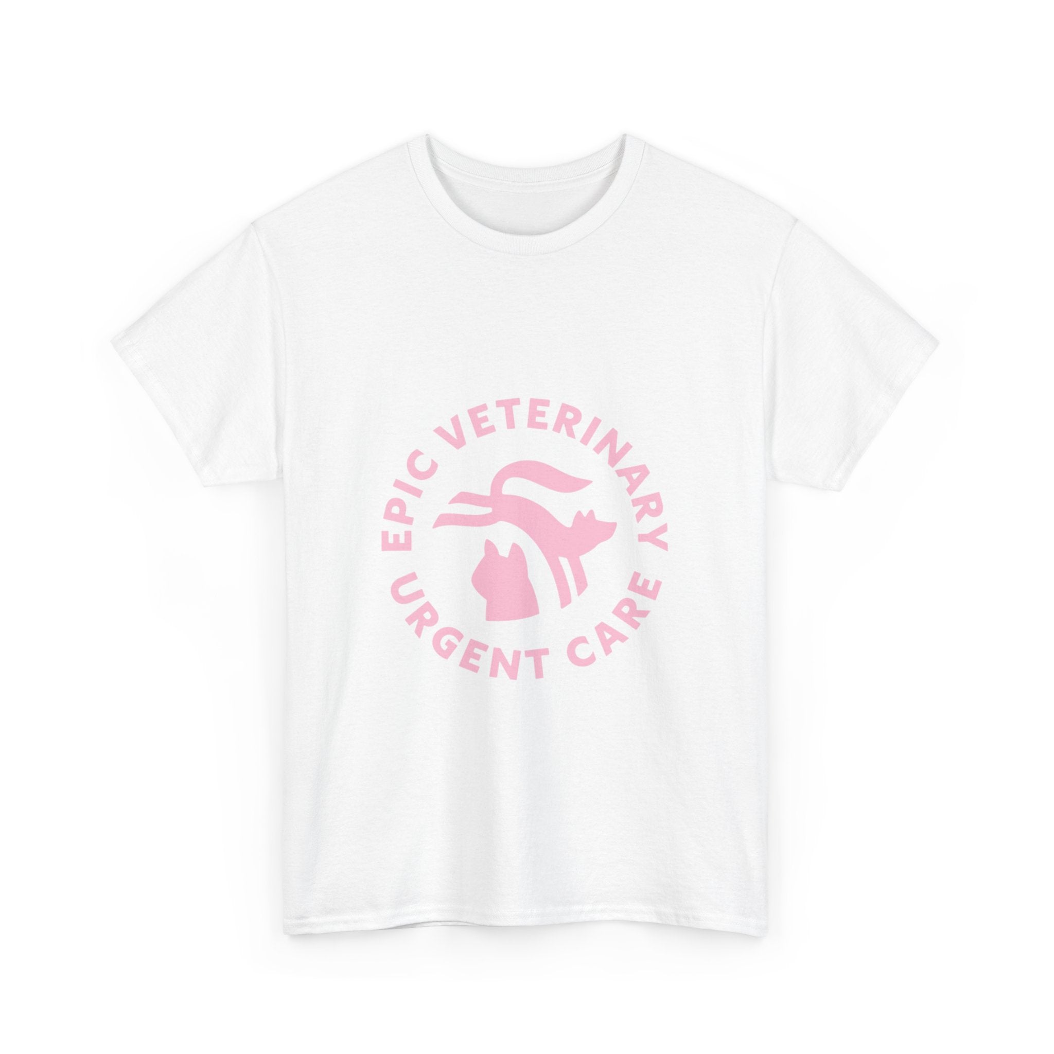 Graphic Tee — Hold on, I see a cat — Pink — EPIC Veterinary Urgent Care