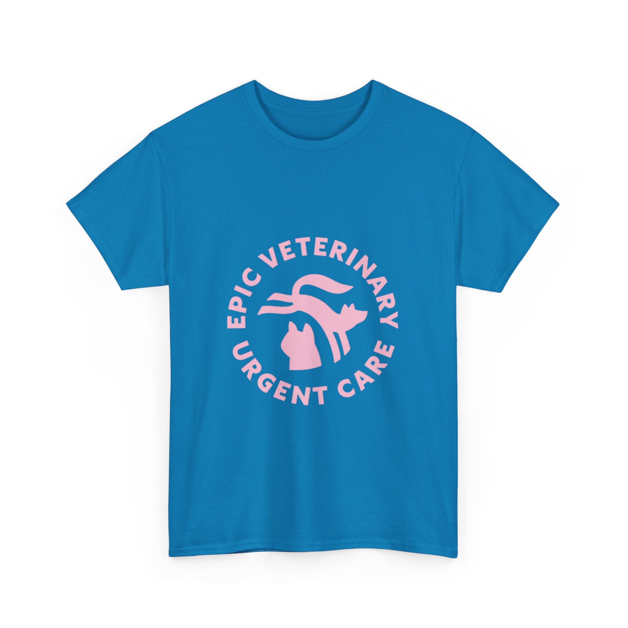 Graphic Tee — I cant, I have plans with my dog.  — Pink — EPIC Veterinary Urgent Care