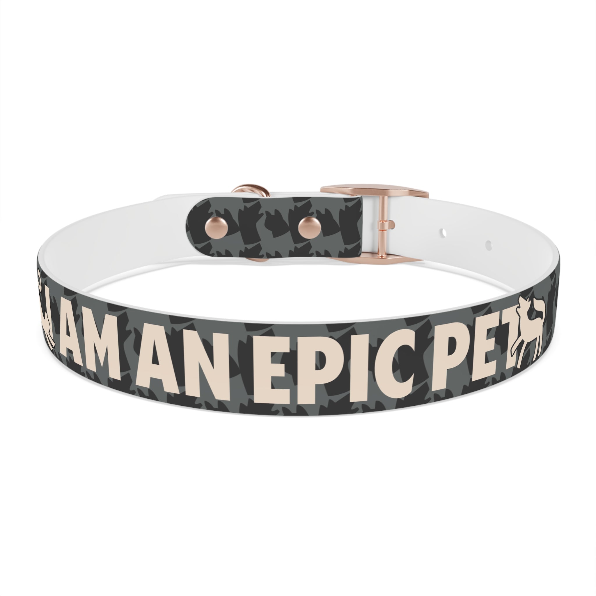 I am an EPIC pet Dog Collar, Custom Pet Accessory, Durable Canine Fashion, Unique Dog Gear, Dog Lover Gift, Everyday Wear for Pets