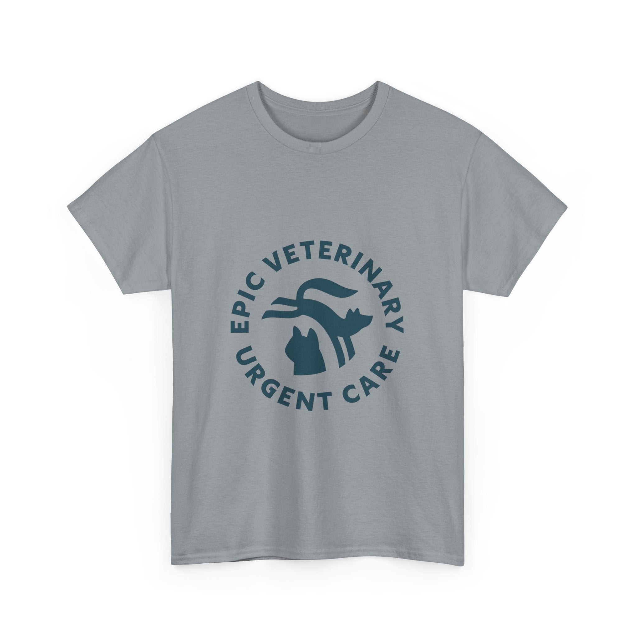 Graphic Tee — Hold on, I see a cat — Blue — EPIC Veterinary Urgent Care