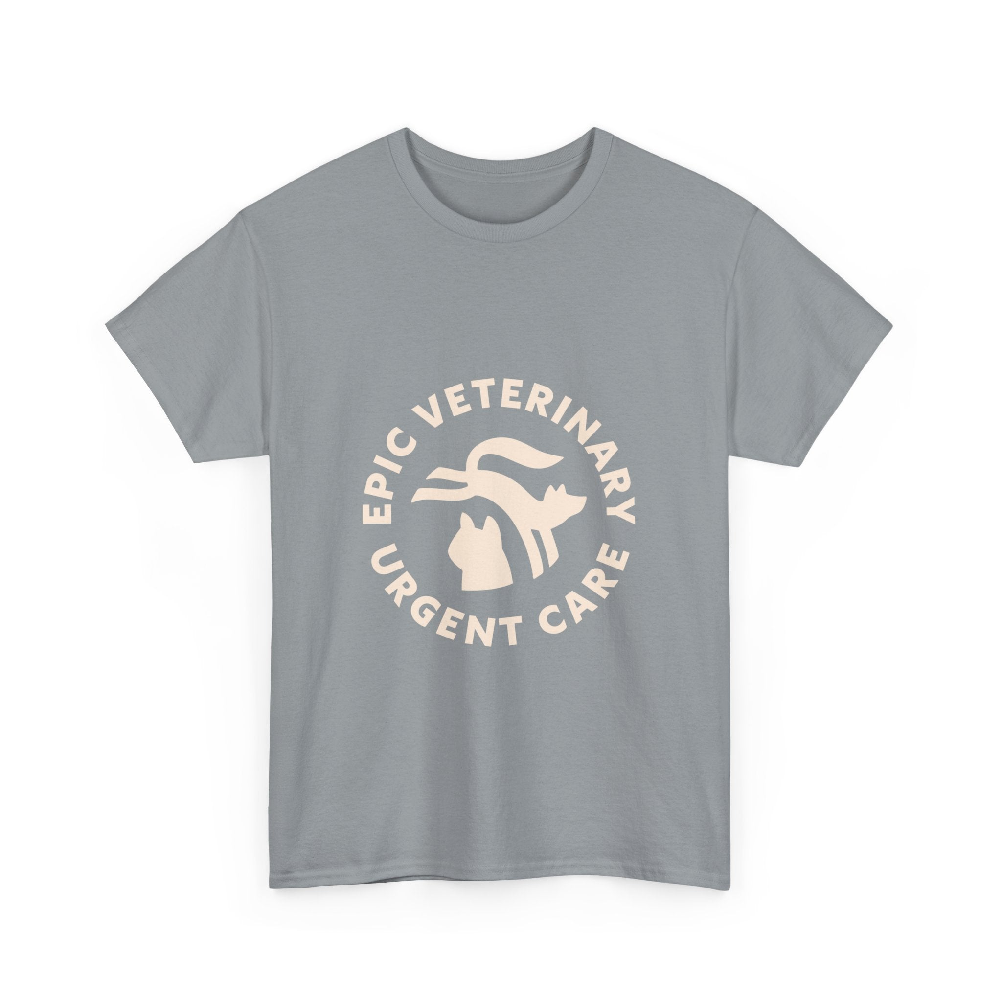 Graphic Tee — Hold on, I see a cat — Off-White — EPIC Veterinary Urgent Care
