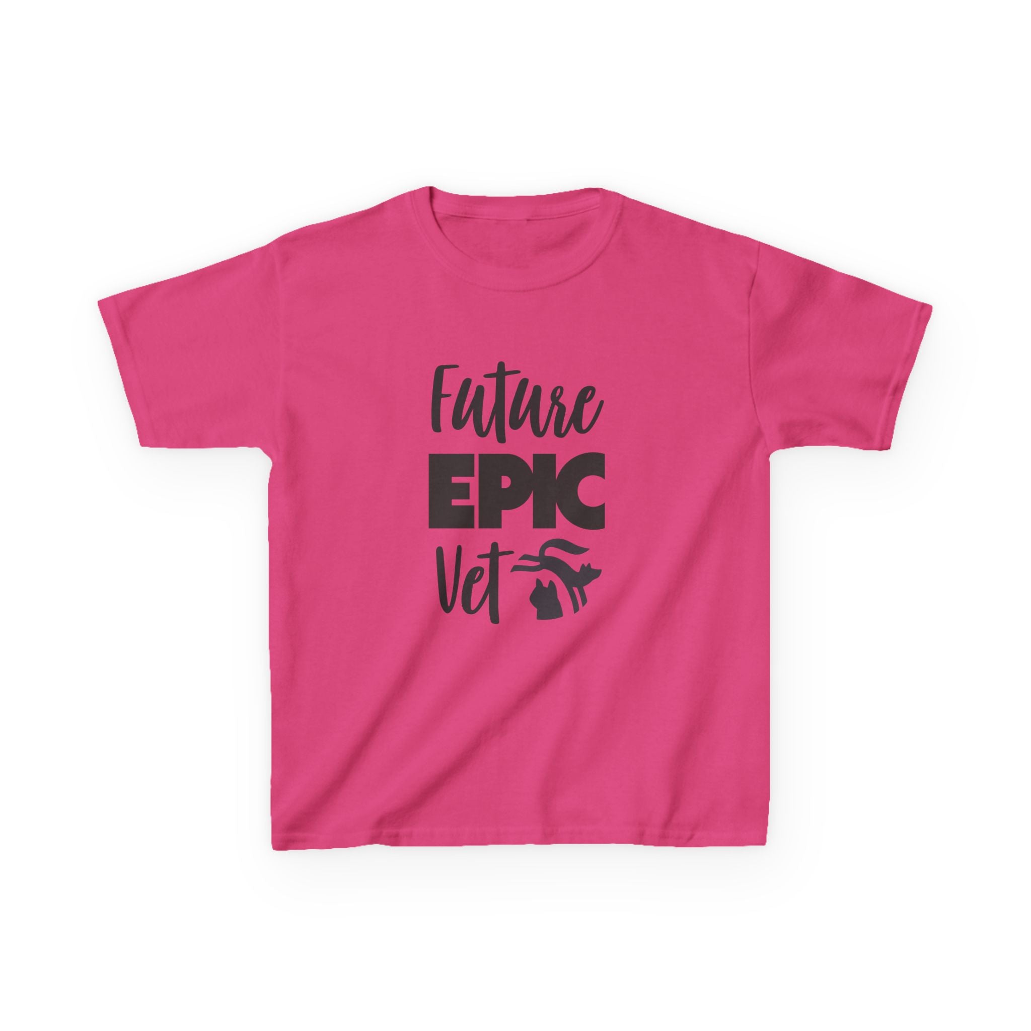 Kids Future Epic Vet Tee, Funny Veterinary Shirt, Gift for Young Animal Lovers, Animal Rescue Tee, Kids Veterinary Humor