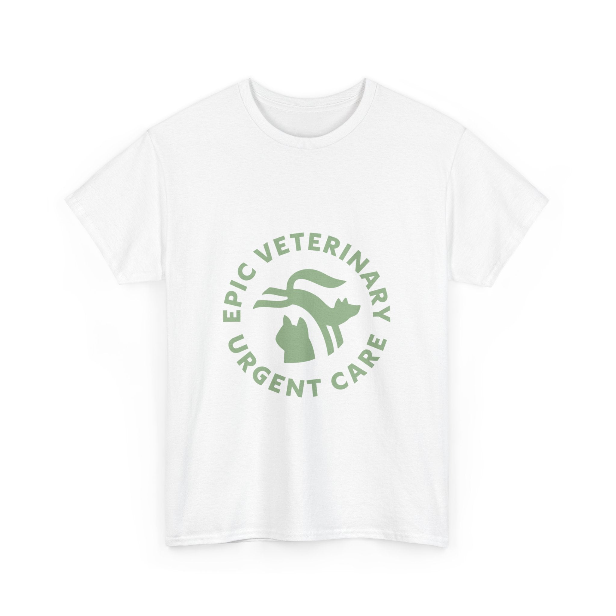 Graphic Tee — Hold on, I see a cat — Green — EPIC Veterinary Urgent Care