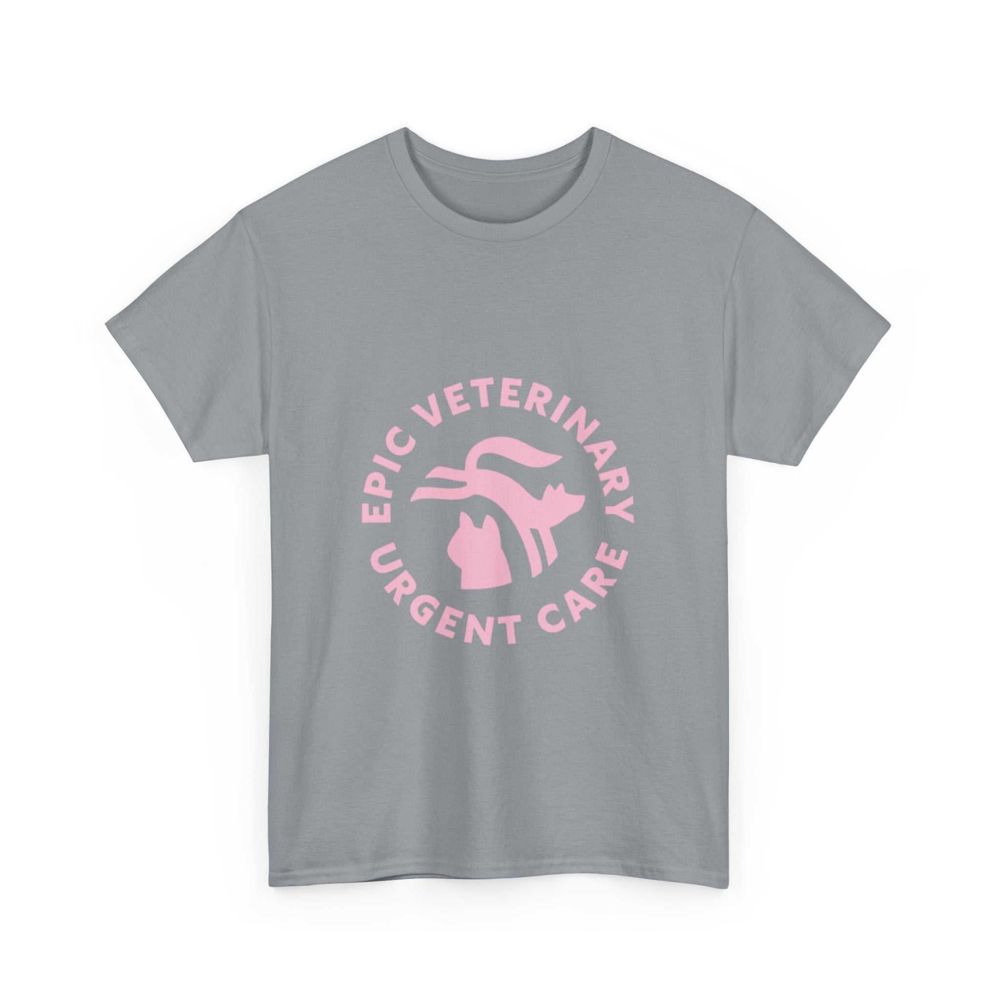 Graphic Tee — I cant, I have plans with my dog.  — Pink — EPIC Veterinary Urgent Care