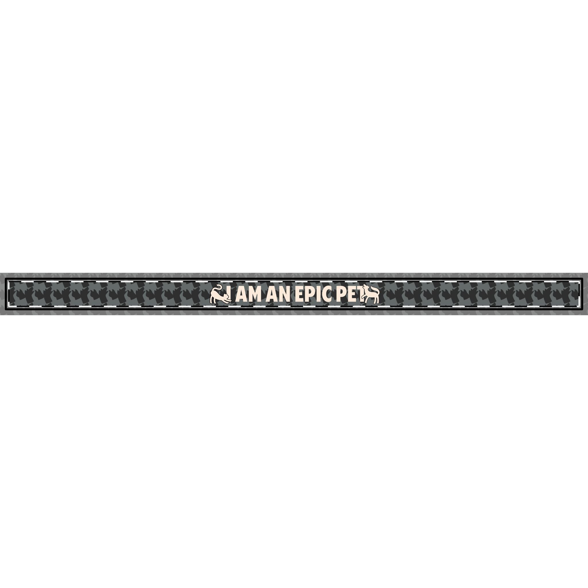 I am an Epic Pet Cat clip-on Collar | Adjustable Pet Accessory, Gift for Pet Lovers, Dog and Cat Collar, Fun Pet Fashion, Unique Animal Accessory