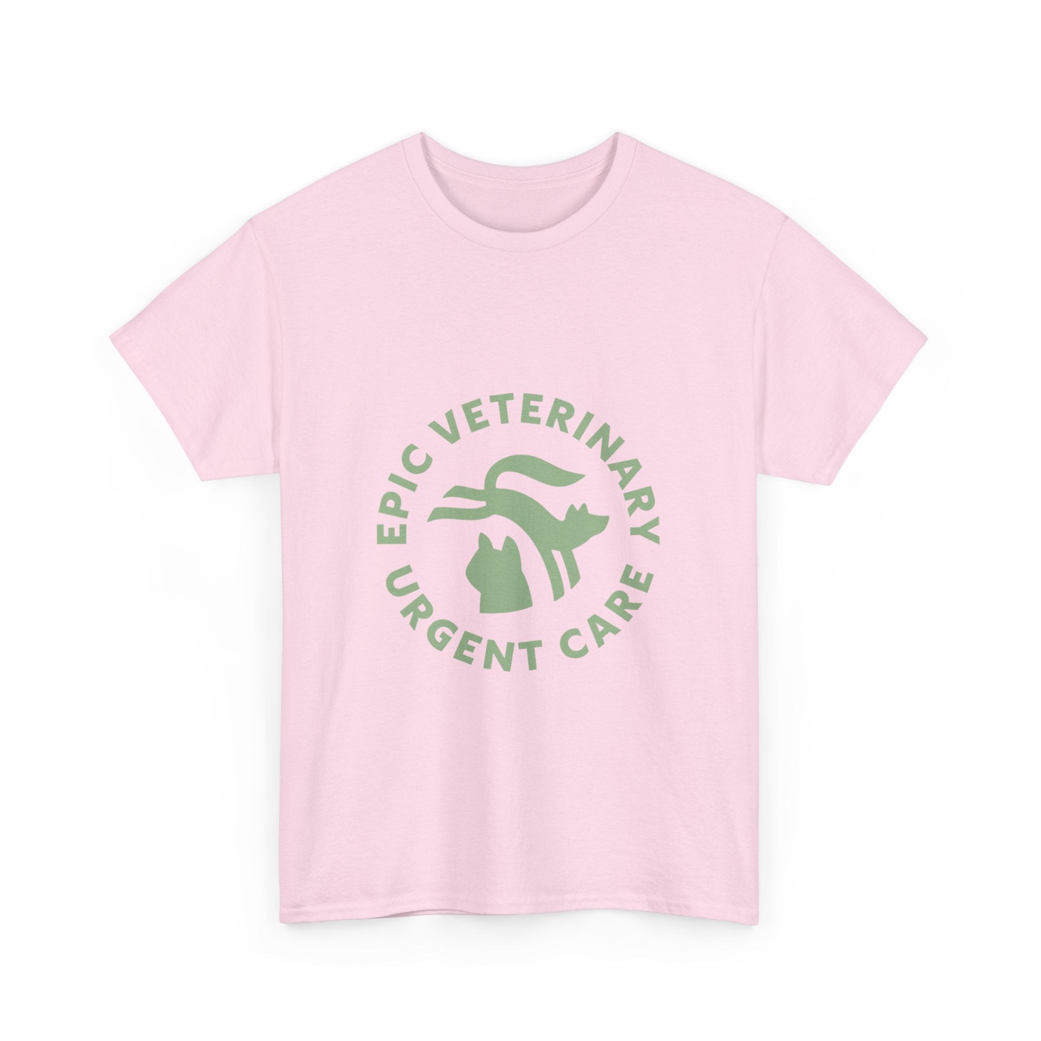 Graphic Tee — Hold on, I see a cat — Green — EPIC Veterinary Urgent Care
