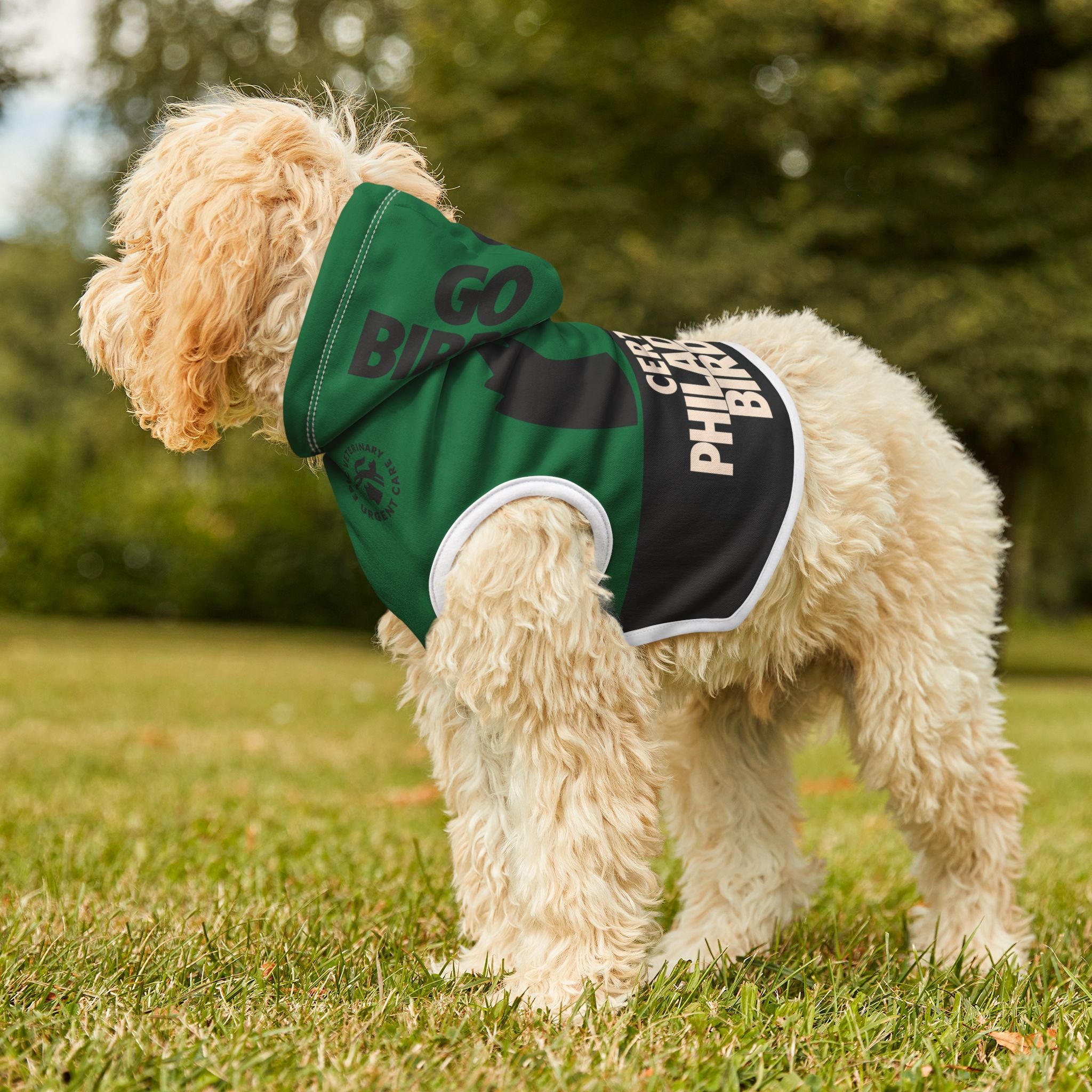 Certified Philadelphia Bird Dog Hoodie 🦅🐾 -  E Fun Pet Apparel, Stylish Dog Hoodie, Cozy Pet Fashion, Perfect Dog Gift, Dog Owner Merchandise