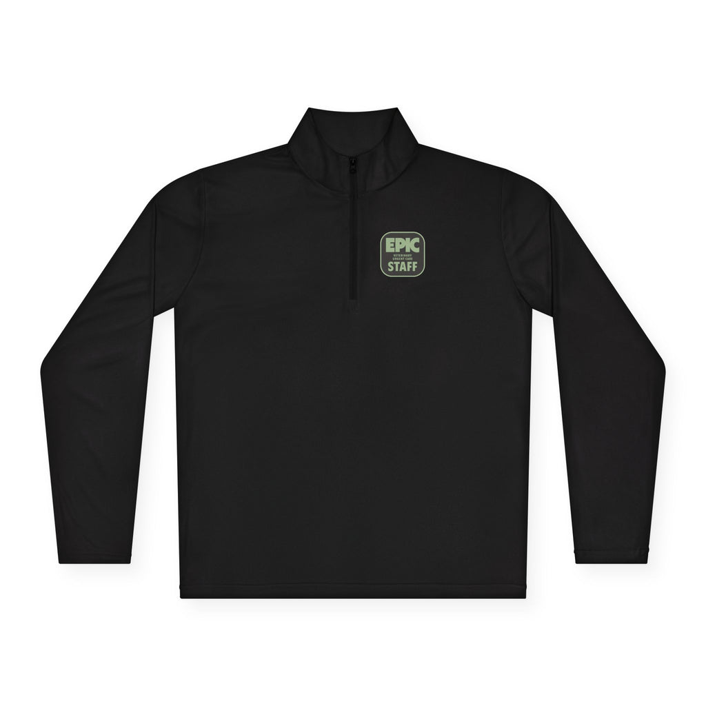 Epic Vet Staff Quarter-Zip Pullover - Perfect for Pet Lovers, Casual Workwear, Gifts for Vets, Animal Enthusiasts, Cozy Comfort