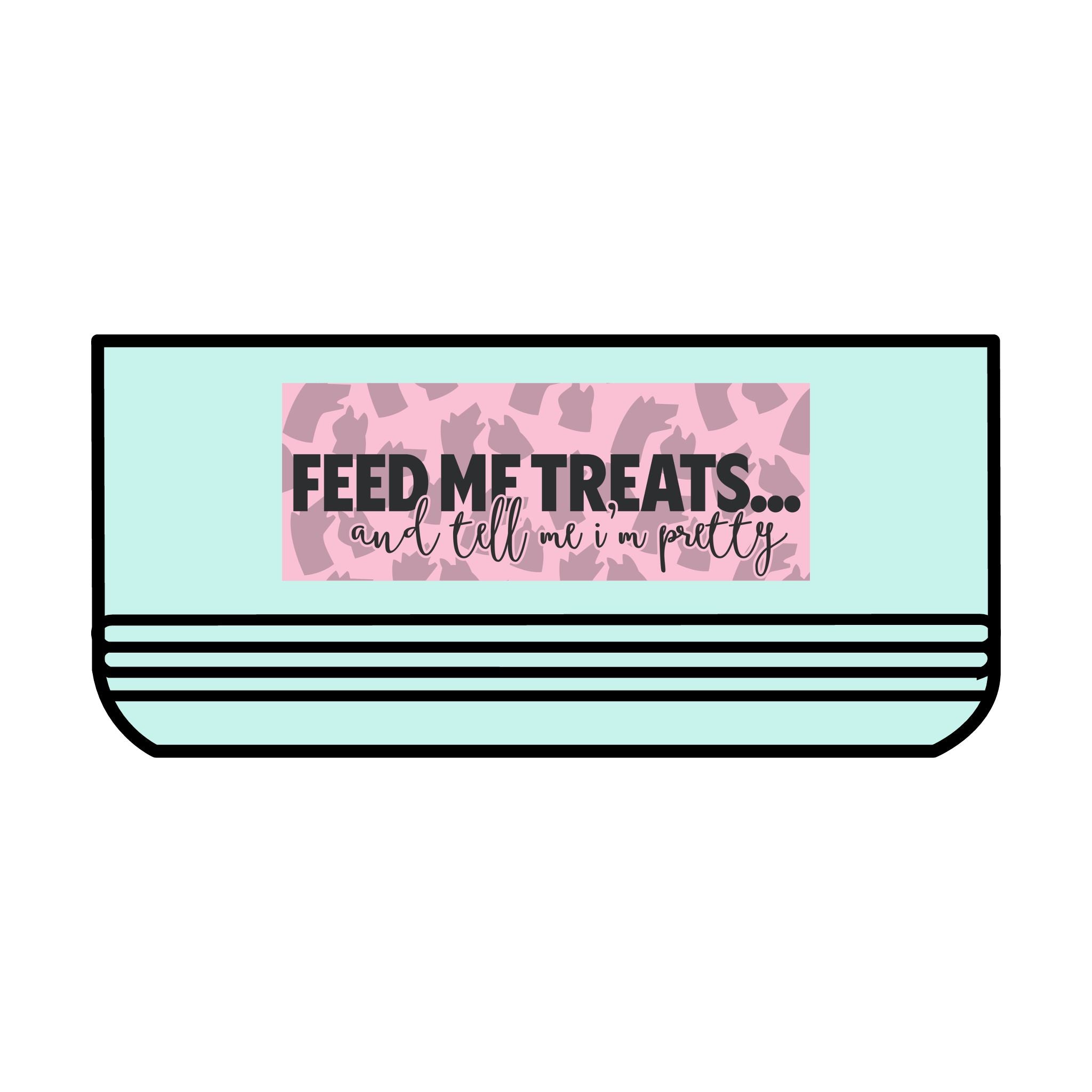 Chic Pet Bowl, Funny Pet Dish, Dog Bowl Gift, Cat Food Bowl, Modern Pet Supplies, Treats Bowl for Pets, Unique Dog Accessories