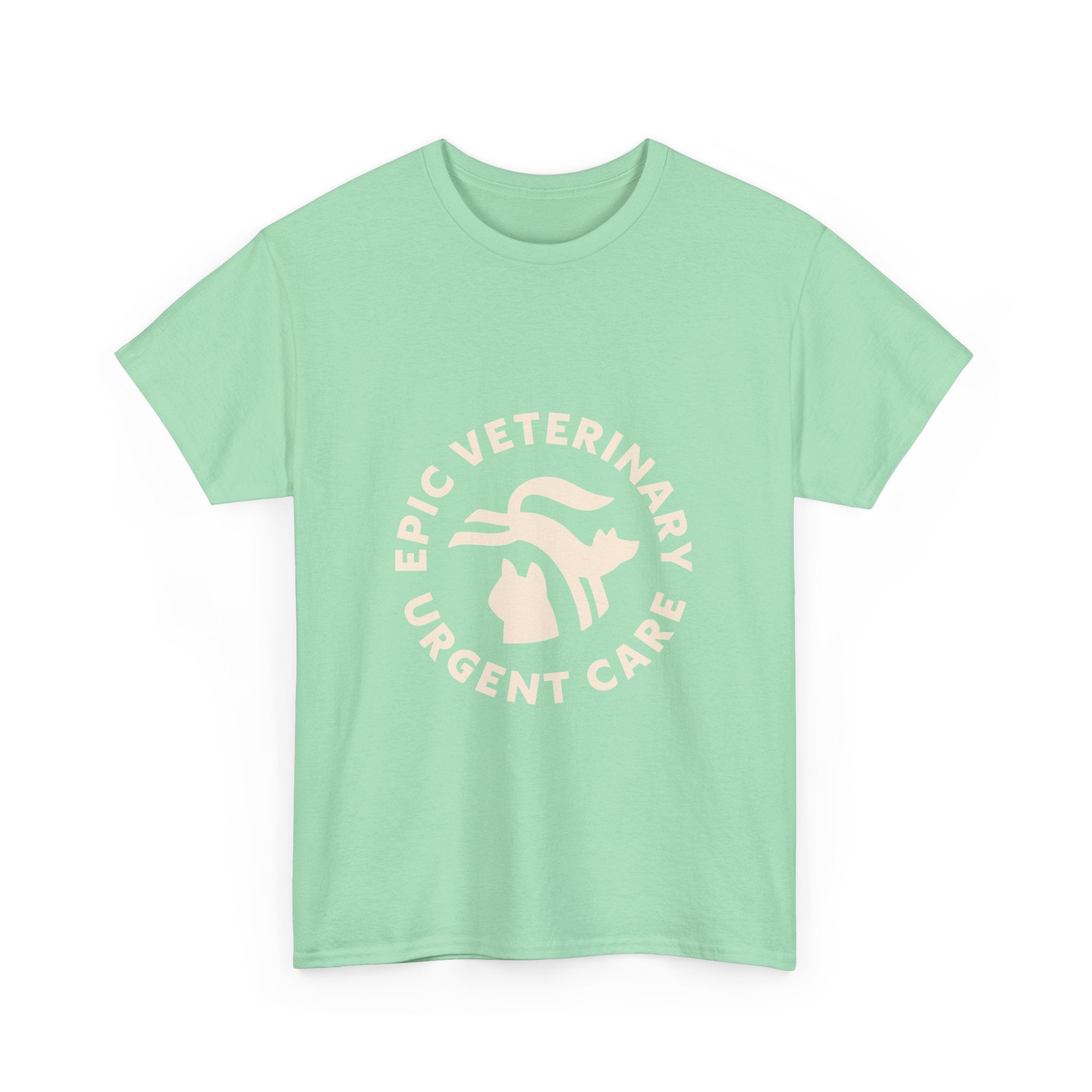 Graphic Tee — Hold on, I see a cat — Off-White — EPIC Veterinary Urgent Care