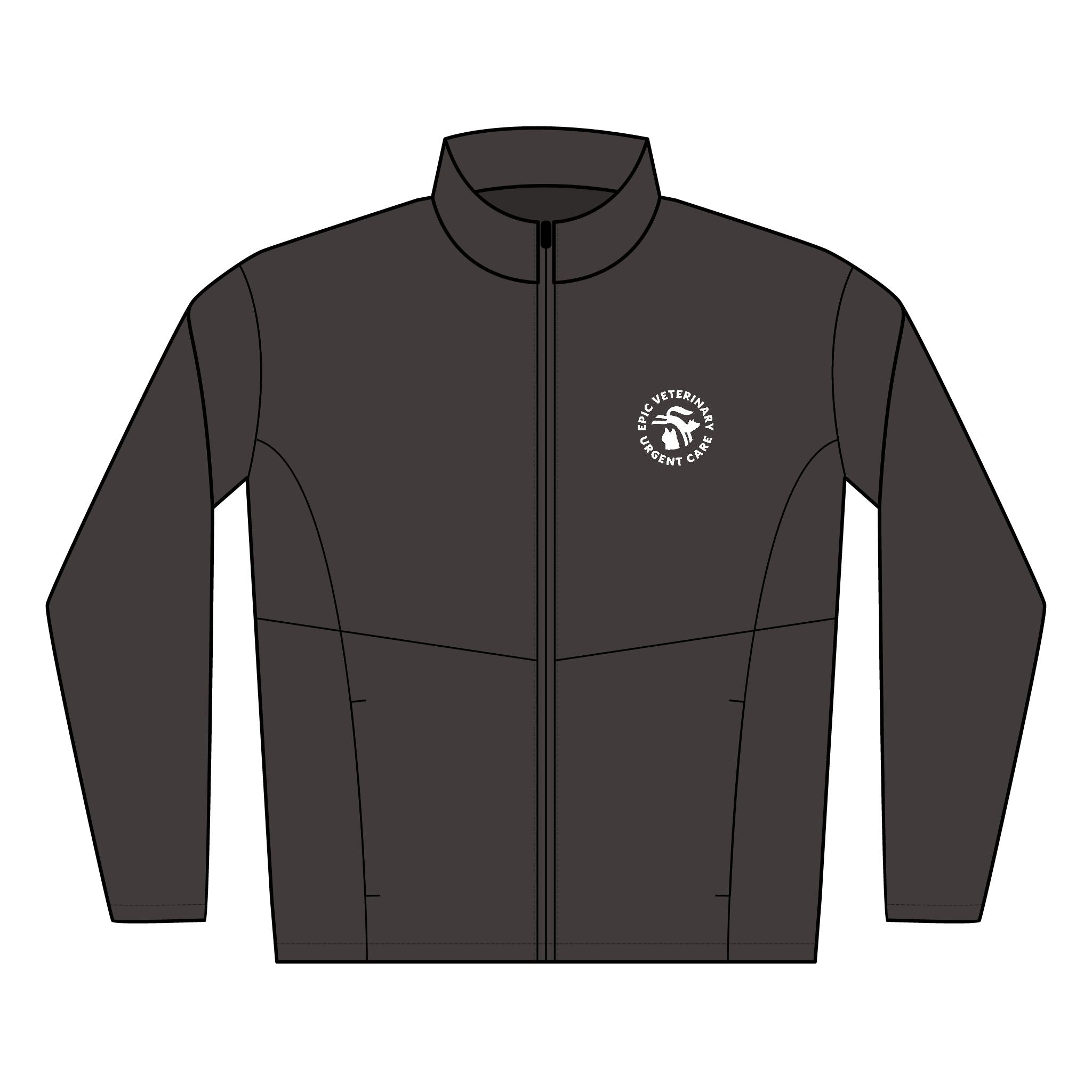 Men's Soft Shell Jacket with Custom Embroidery, Lightweight Jacket for Outdoor Activities, Stylish Windbreaker, Great for Camping, [...]
