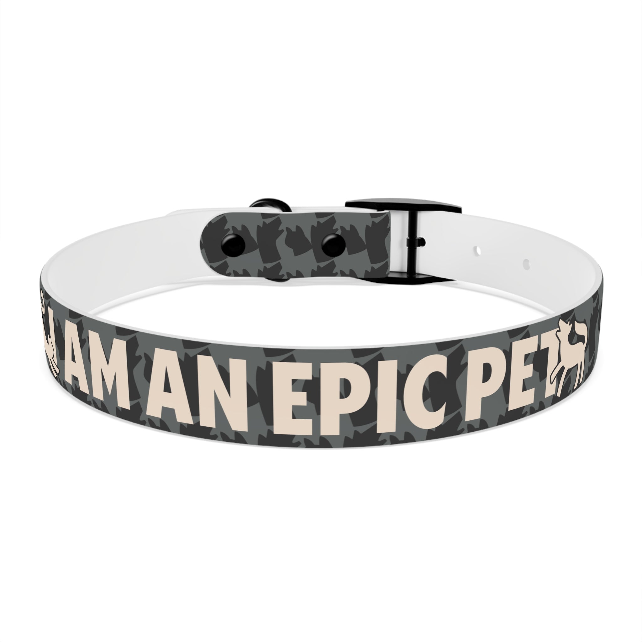 I am an EPIC pet Dog Collar, Custom Pet Accessory, Durable Canine Fashion, Unique Dog Gear, Dog Lover Gift, Everyday Wear for Pets