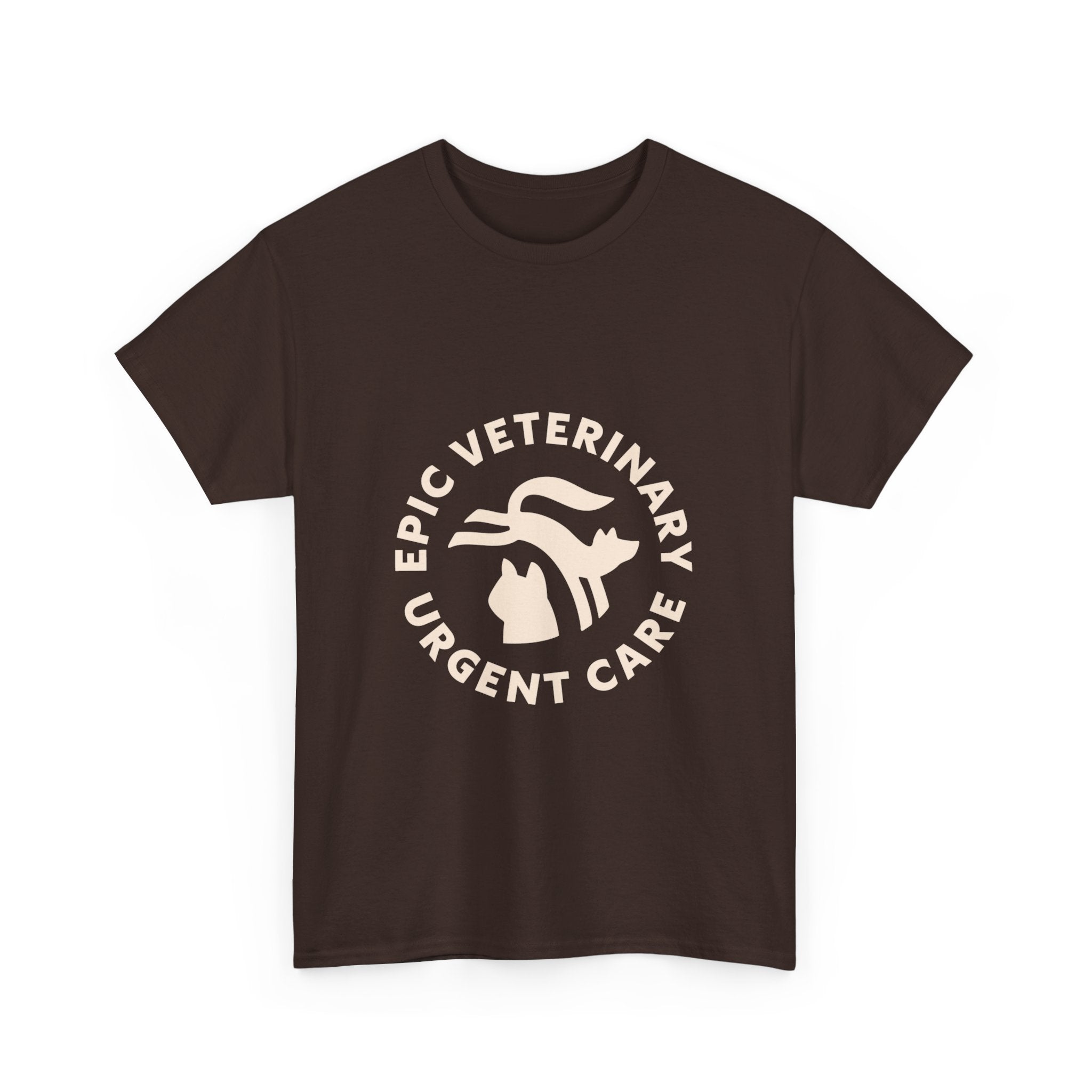Graphic Tee — Hold on, I see a cat — Off-White — EPIC Veterinary Urgent Care