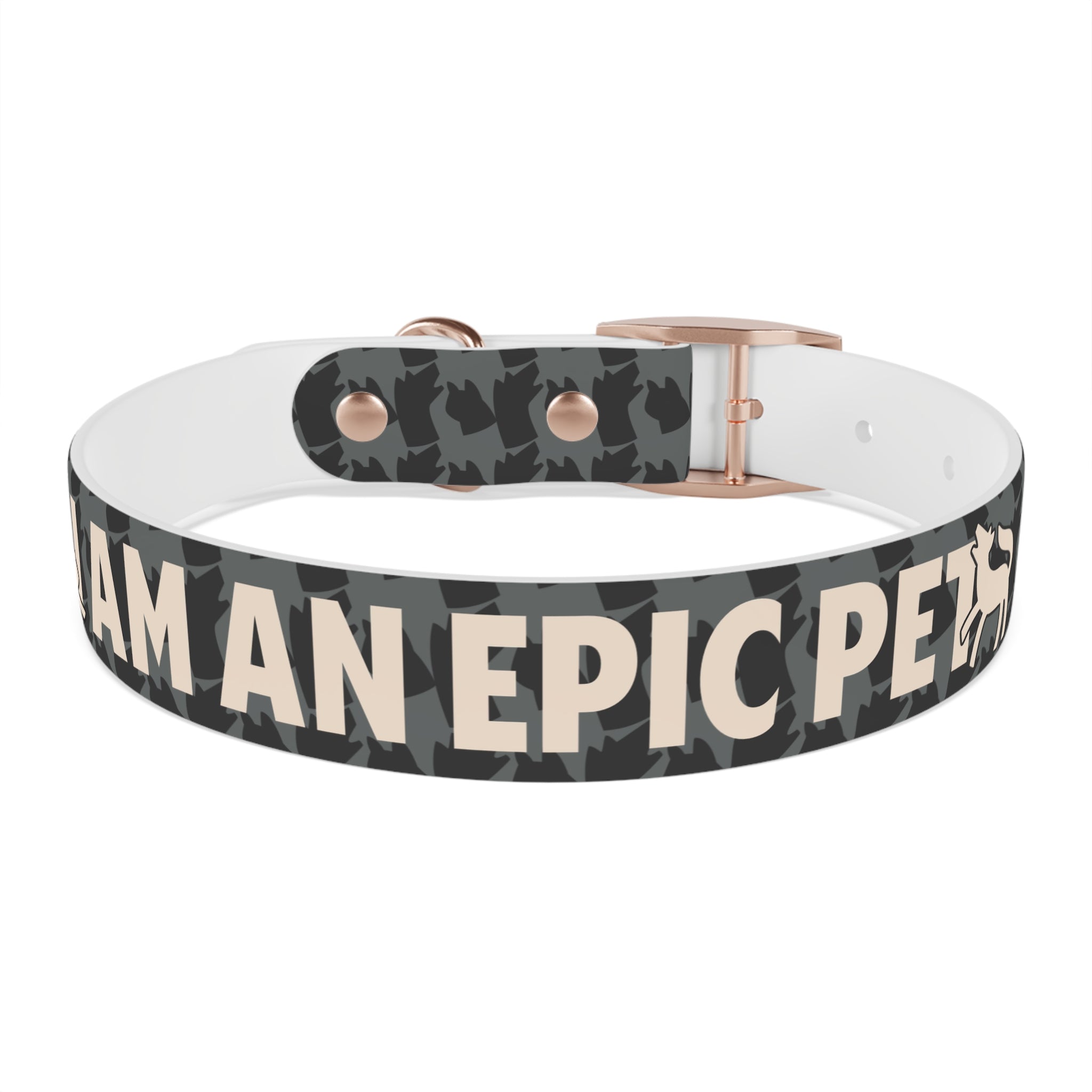 I am an EPIC pet Dog Collar, Custom Pet Accessory, Durable Canine Fashion, Unique Dog Gear, Dog Lover Gift, Everyday Wear for Pets