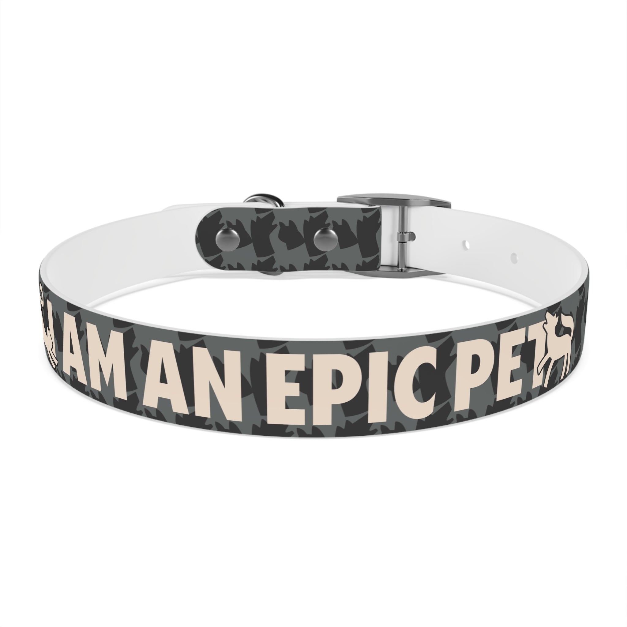 I am an EPIC pet Dog Collar, Custom Pet Accessory, Durable Canine Fashion, Unique Dog Gear, Dog Lover Gift, Everyday Wear for Pets