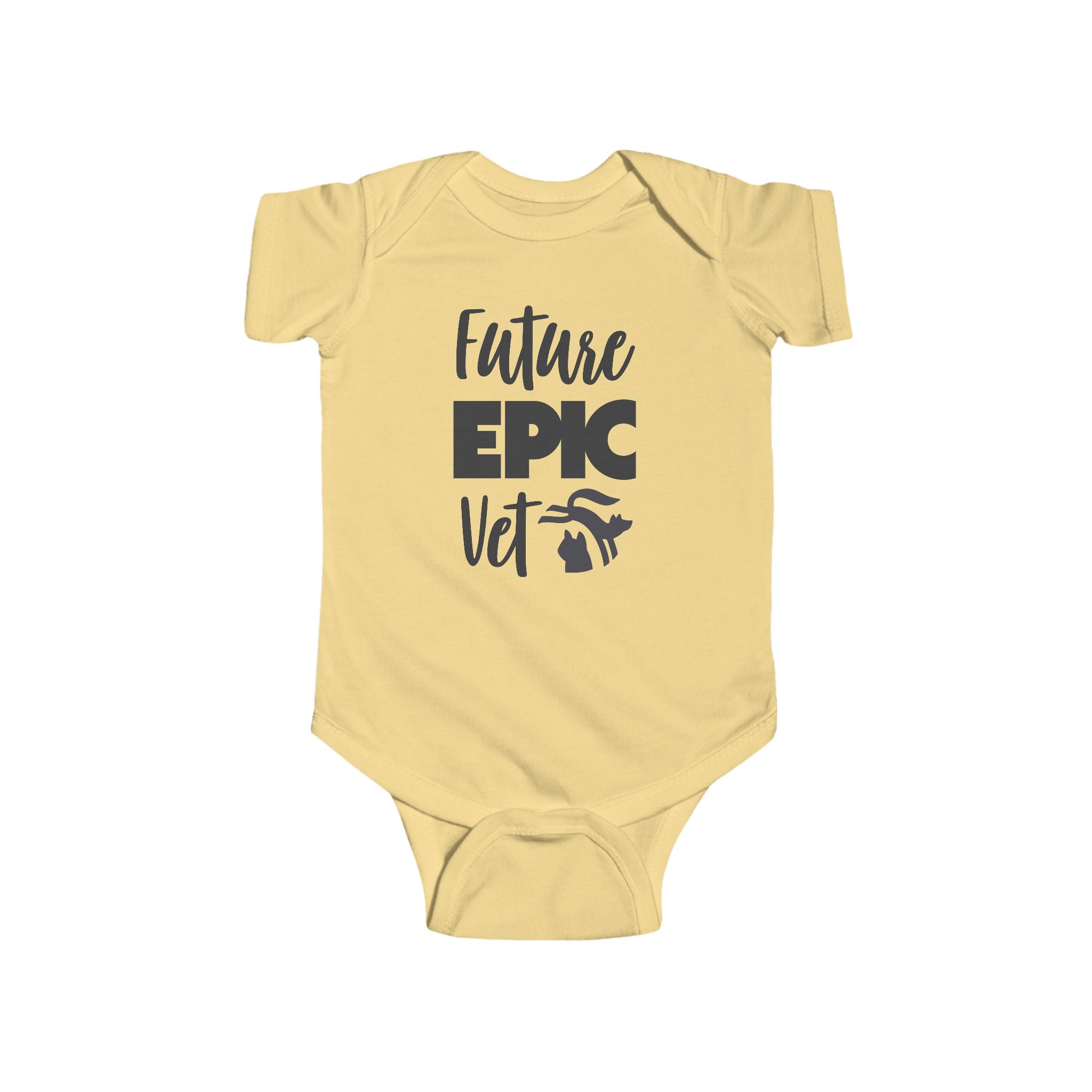 Future Epic Vet Infant Bodysuit, Baby Shower Gift, Cute Animal Lover Outfit, Newborn Clothes, Veterinary Baby Apparel