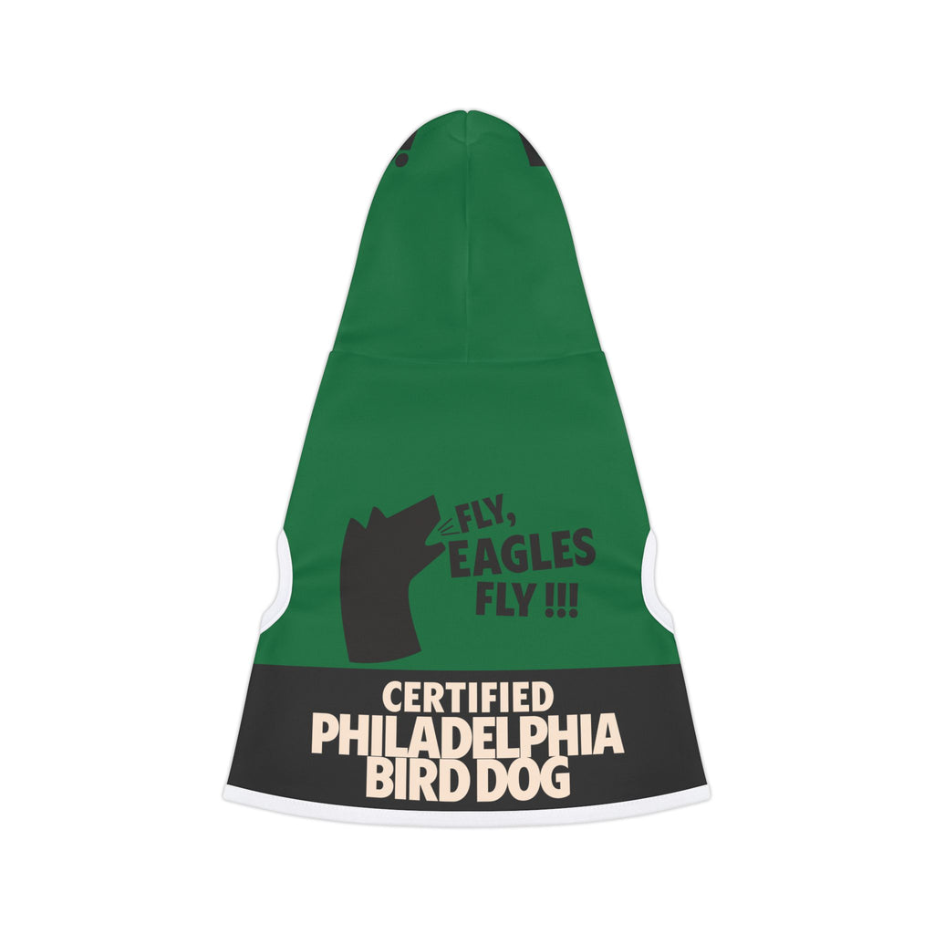 Certified Philadelphia Bird Dog Hoodie 🦅🐾 -  E Fun Pet Apparel, Stylish Dog Hoodie, Cozy Pet Fashion, Perfect Dog Gift, Dog Owner Merchandise