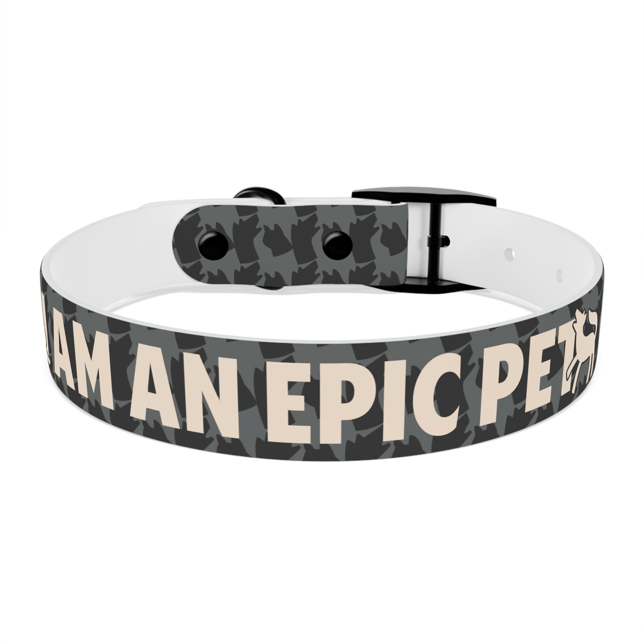 I am an EPIC pet Dog Collar, Custom Pet Accessory, Durable Canine Fashion, Unique Dog Gear, Dog Lover Gift, Everyday Wear for Pets