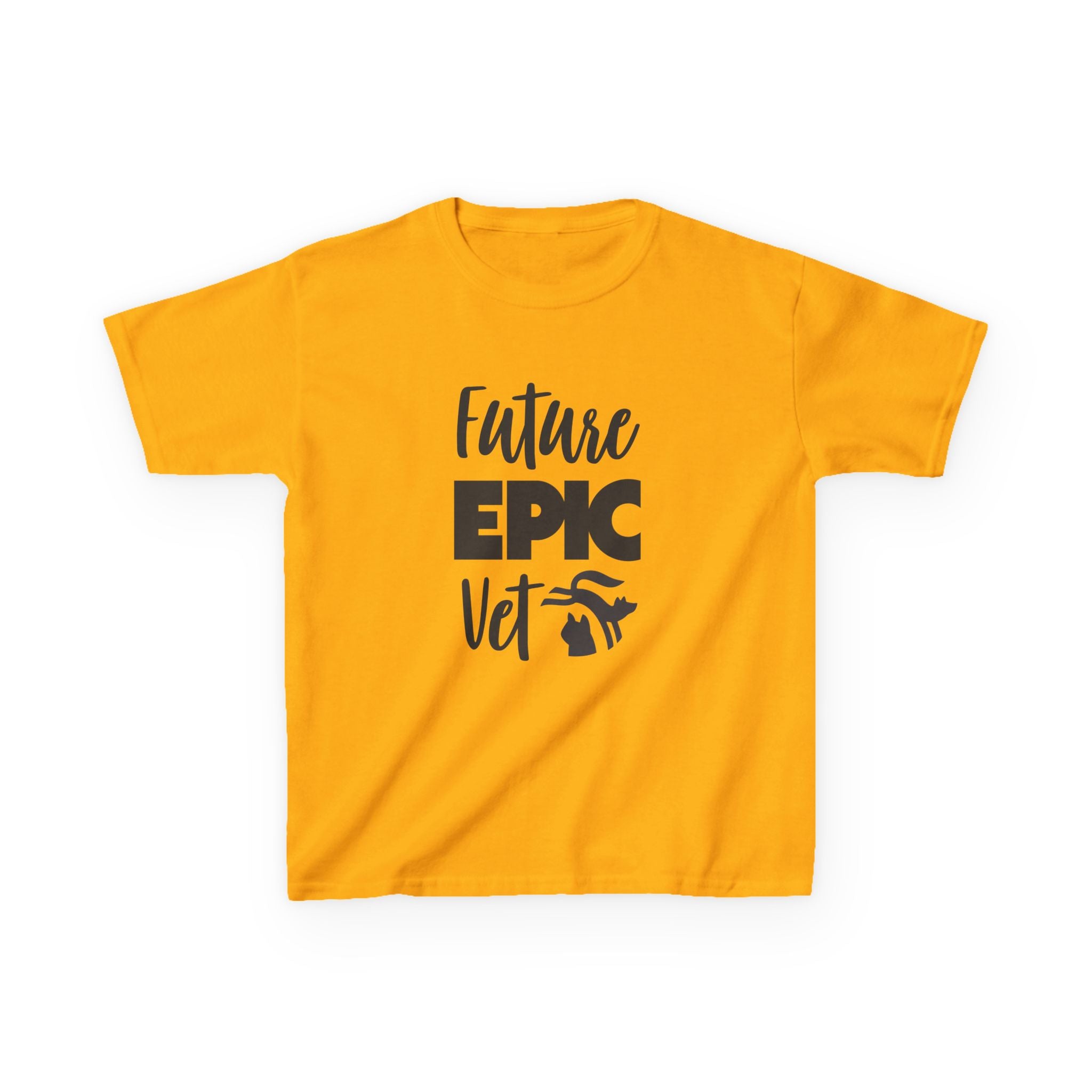 Kids Future Epic Vet Tee, Funny Veterinary Shirt, Gift for Young Animal Lovers, Animal Rescue Tee, Kids Veterinary Humor