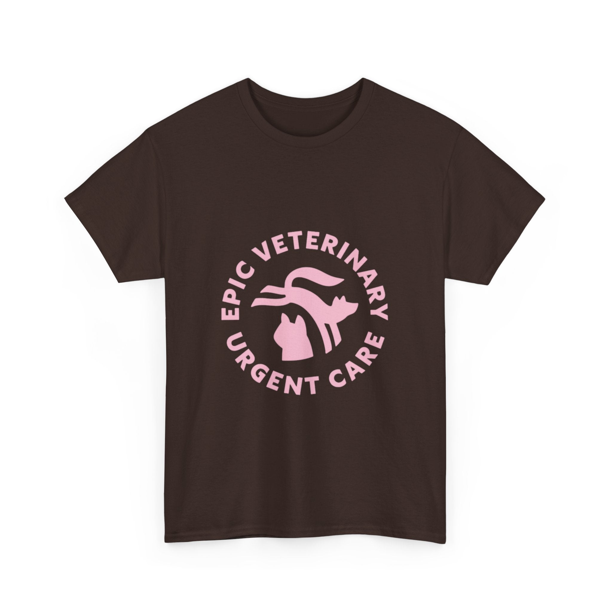 Graphic Tee — I cant, I have plans with my dog.  — Pink — EPIC Veterinary Urgent Care