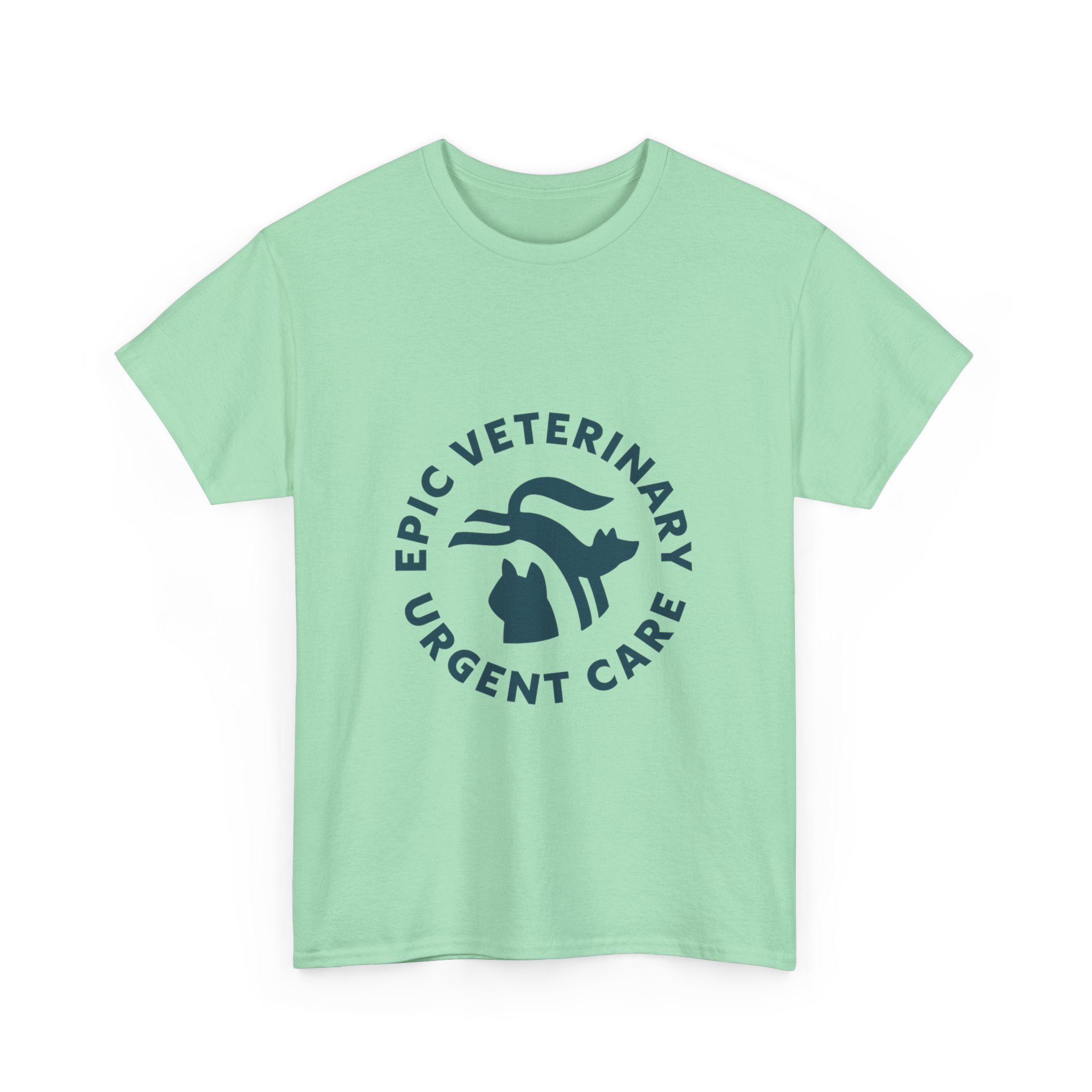 Graphic Tee — Hold on, I see a cat — Blue — EPIC Veterinary Urgent Care