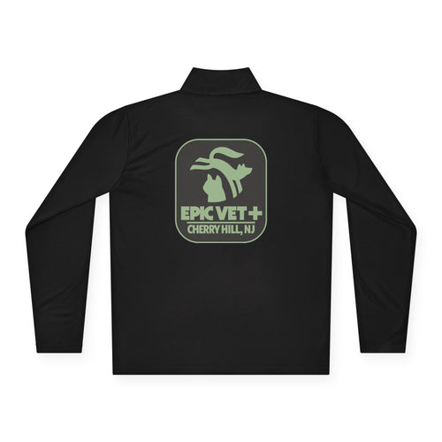 Epic Vet Staff Quarter-Zip Pullover - Perfect for Pet Lovers, Casual Workwear, Gifts for Vets, Animal Enthusiasts, Cozy Comfort