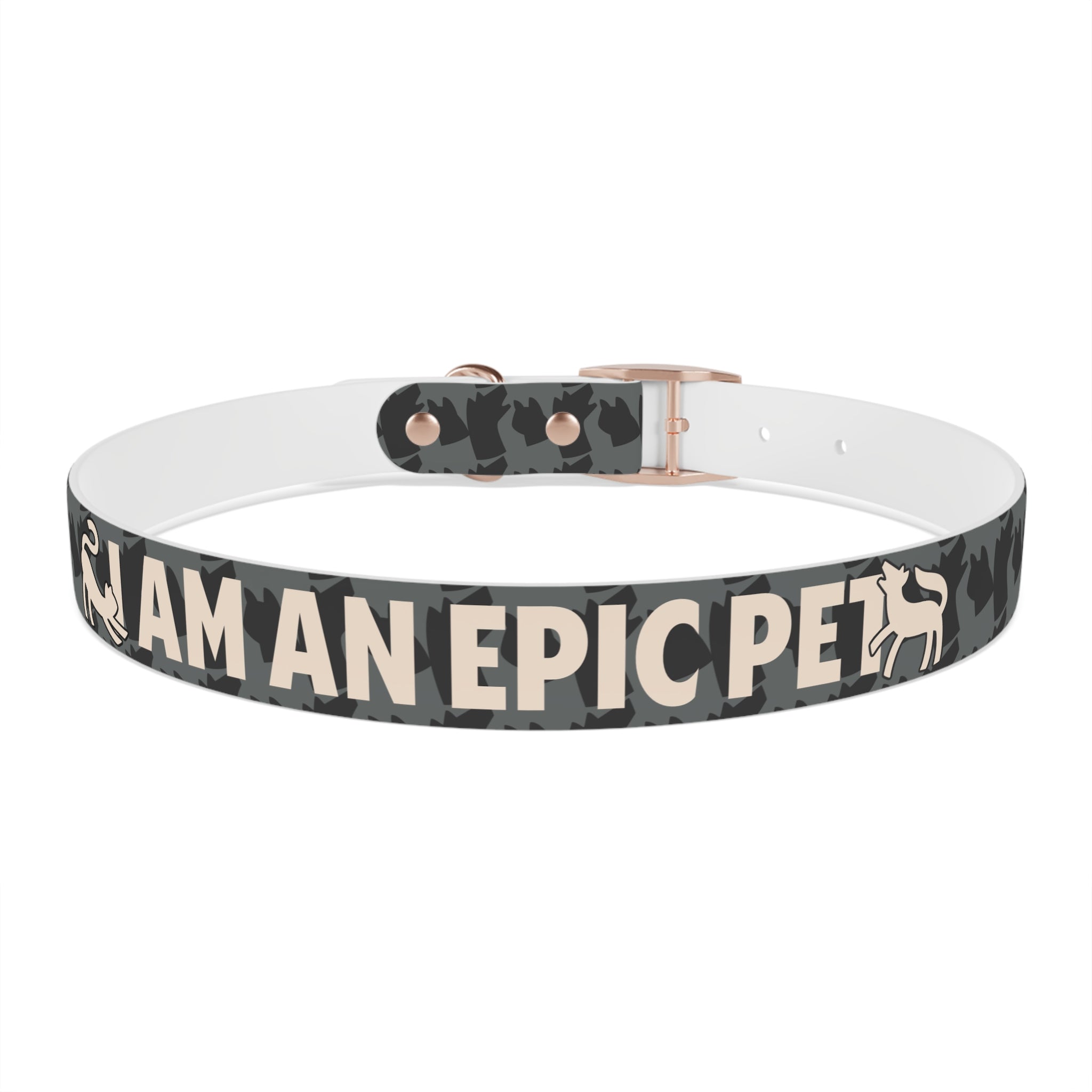 I am an EPIC pet Dog Collar, Custom Pet Accessory, Durable Canine Fashion, Unique Dog Gear, Dog Lover Gift, Everyday Wear for Pets