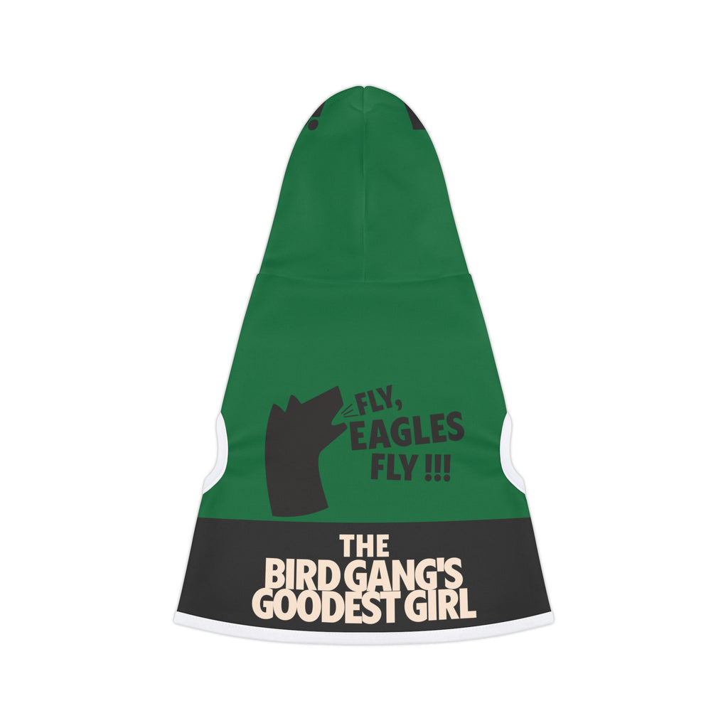 The Birg Gang's Goodest Girl Dog Hoodie 🦅🐾 -  E Fun Pet Apparel, Stylish Dog Hoodie, Cozy Pet Fashion, Perfect Dog Gift, Dog Owner Merchandise