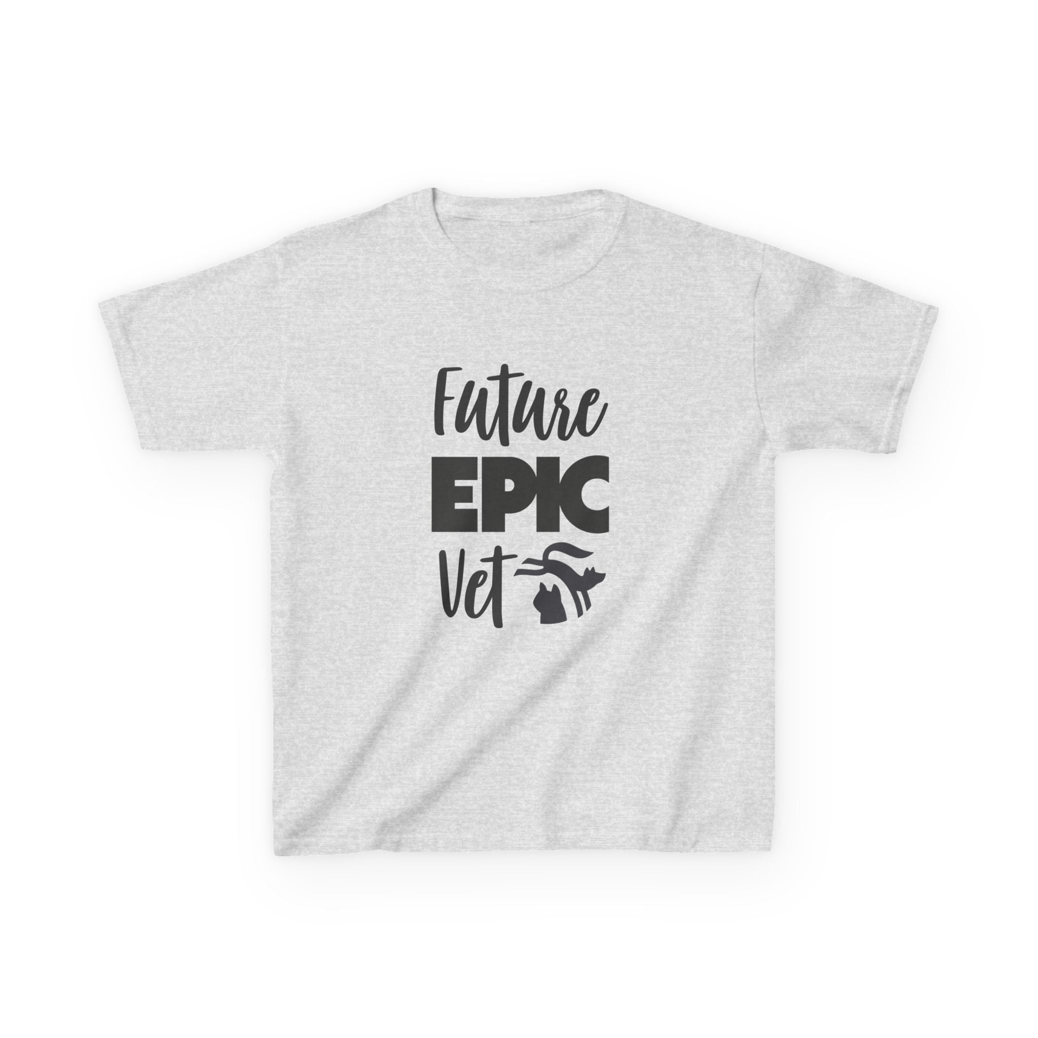 Kids Future Epic Vet Tee, Funny Veterinary Shirt, Gift for Young Animal Lovers, Animal Rescue Tee, Kids Veterinary Humor