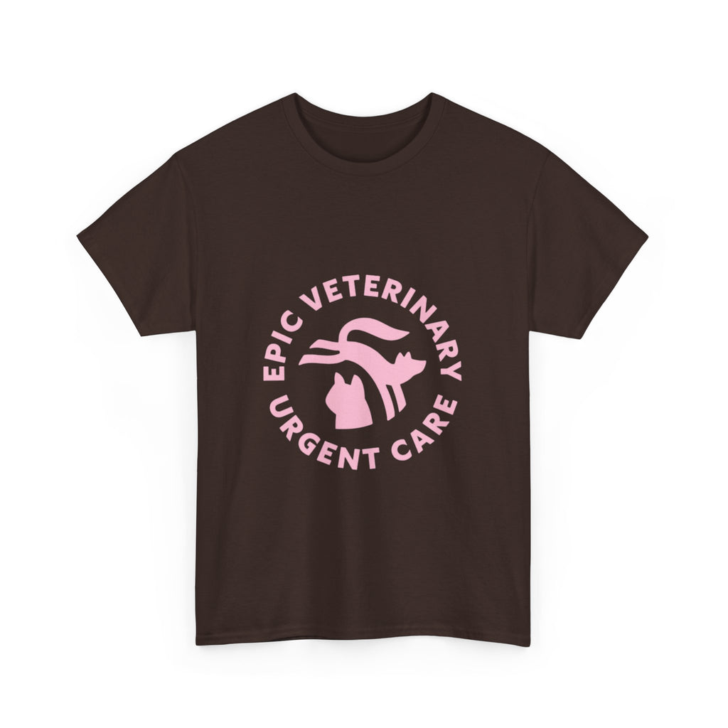 Graphic Tee — Hold on, I see a cat — Pink — EPIC Veterinary Urgent Care