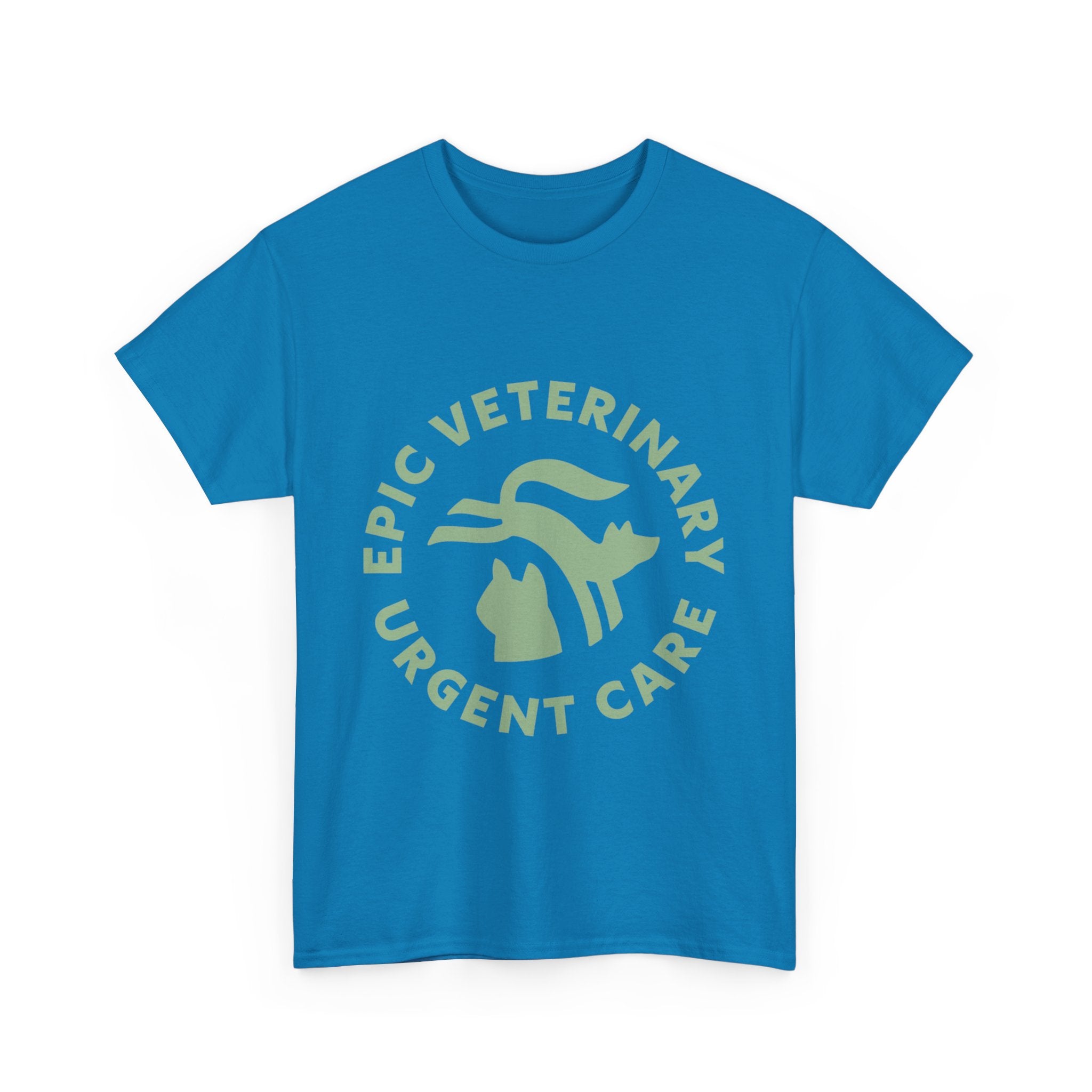 Epic Veterinary Care Unisex Heavy Cotton Tee, Animal Lover Shirt, Pet Care Apparel, Gift for Veterinary Staff, Animal Clinic T-Shirt