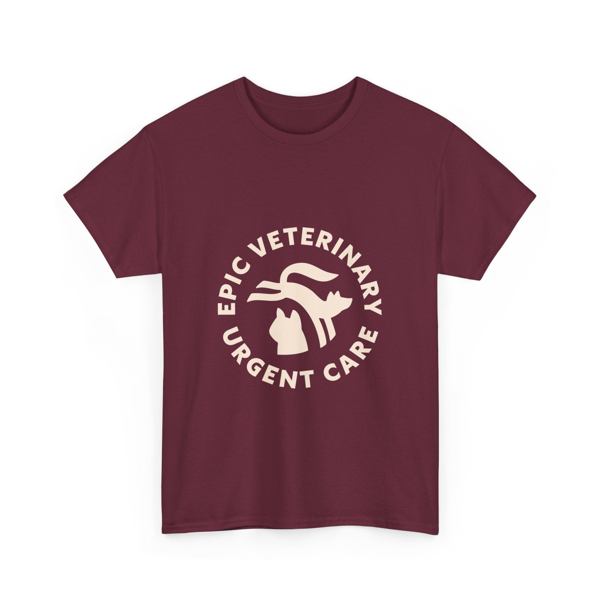 Graphic Tee — Hold on, I see a cat — Off-White — EPIC Veterinary Urgent Care